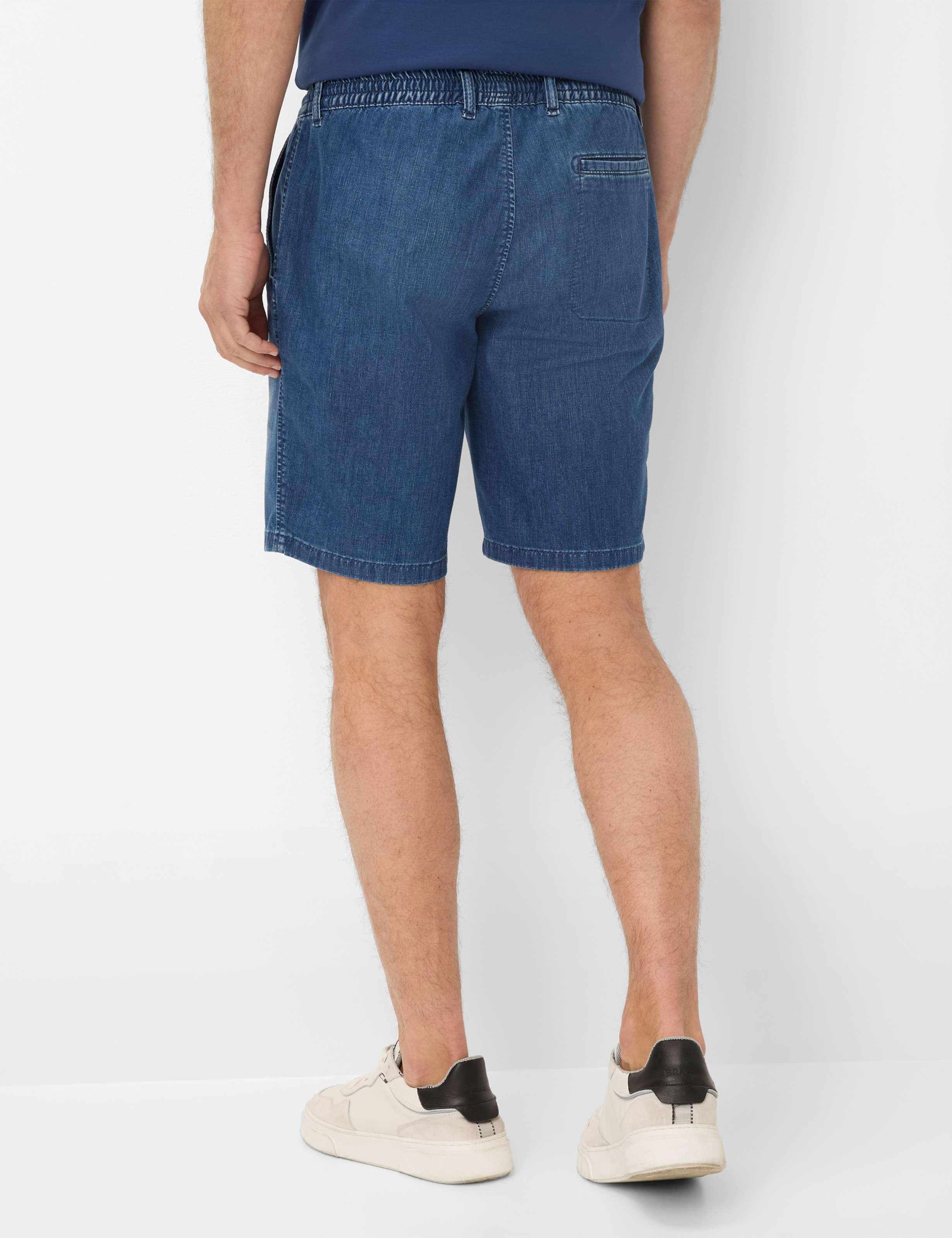 Homme Style BALU Denim Bleu Modern Fit Dos mannequin