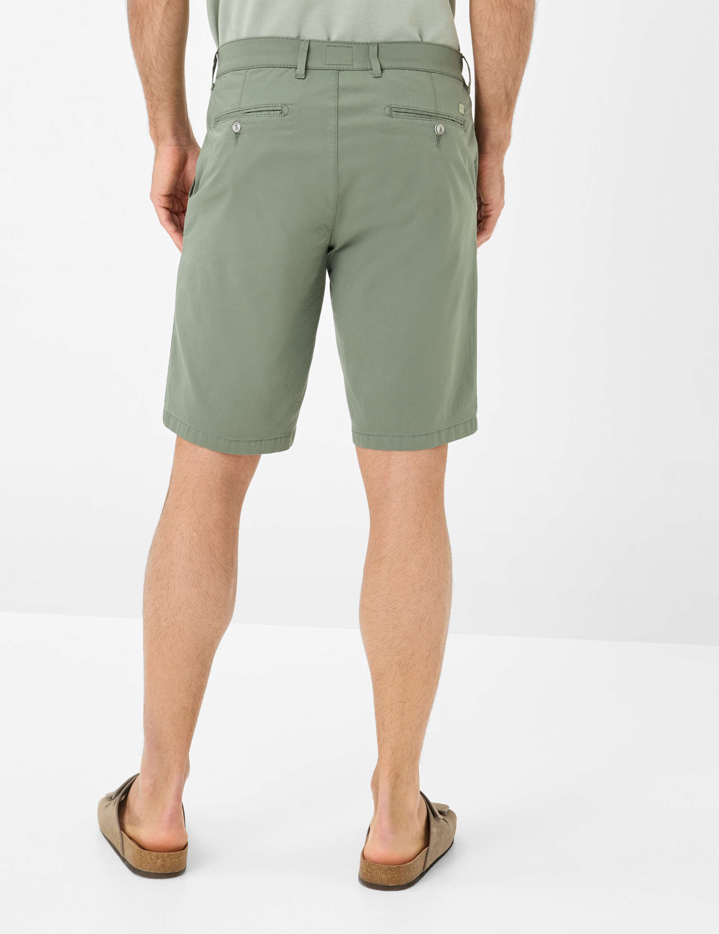 Men Style BOZEN Green Regular Fit Model back