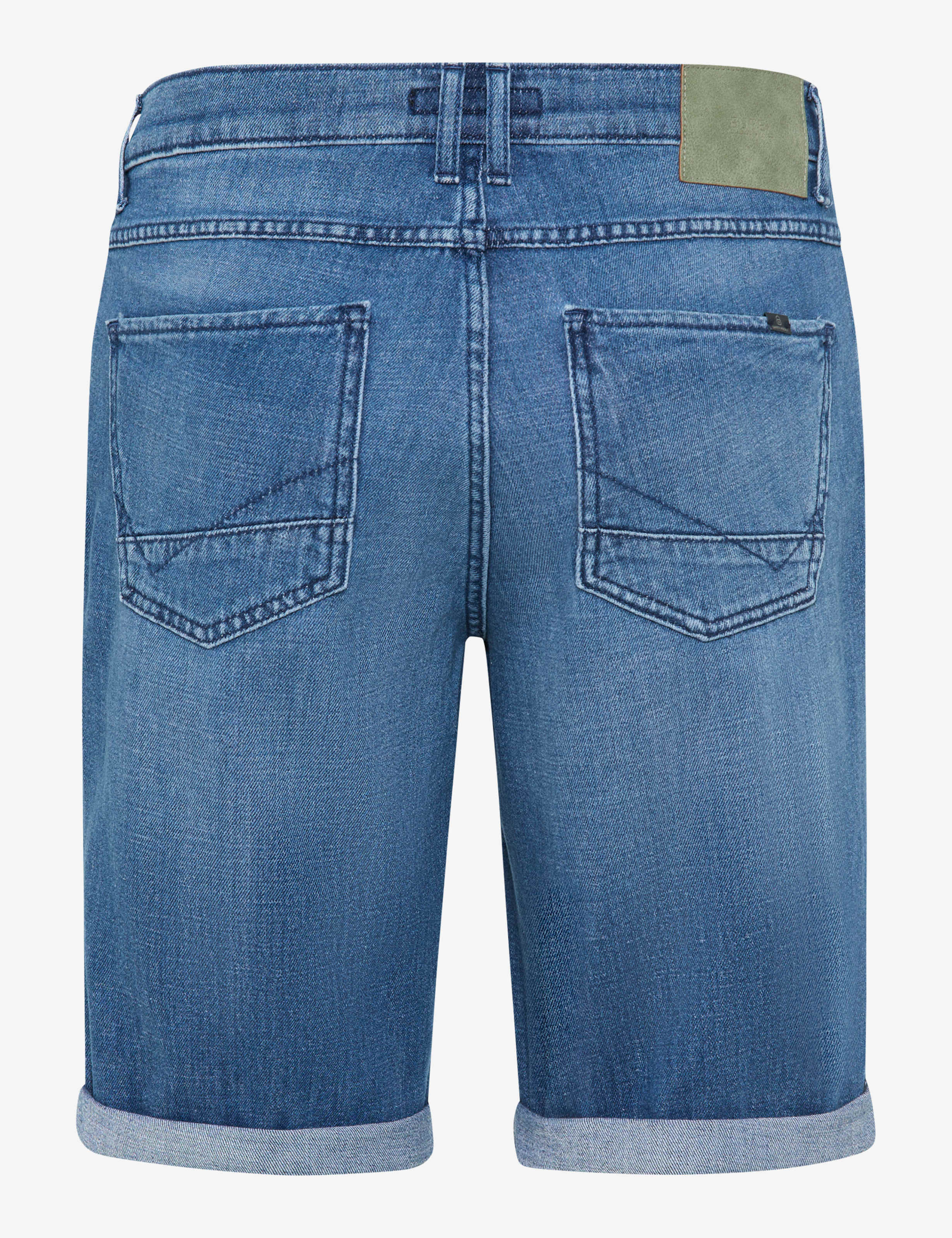Men Style BRAD Denim Blue Regular Fit Stand-alone rear view