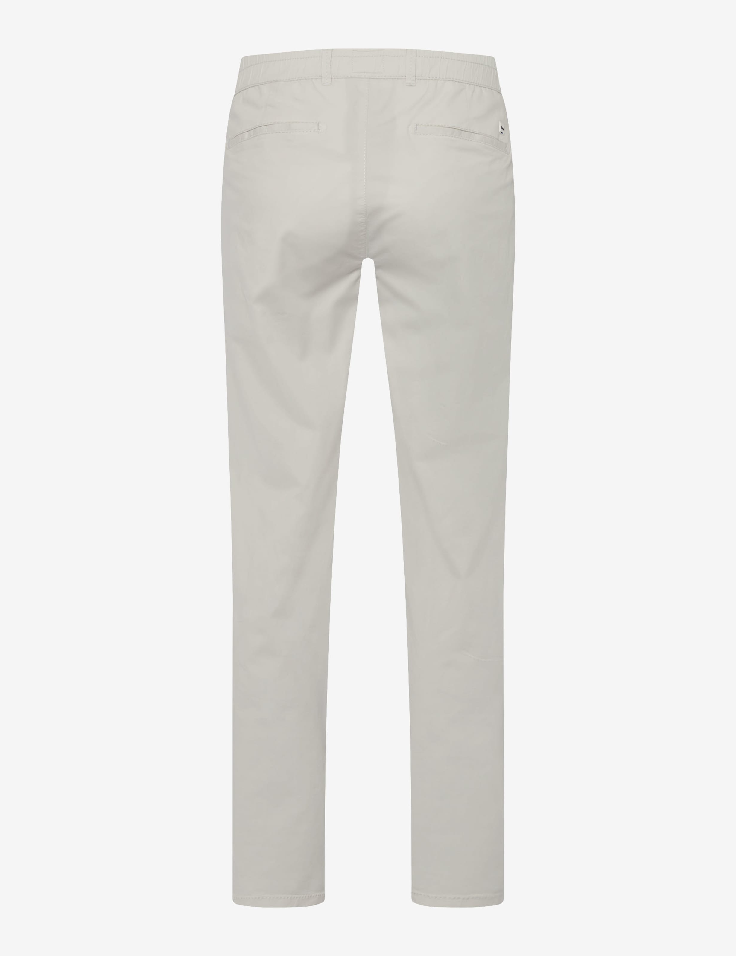 Heren Style TINO Lichtbeige Relaxed Fit Beel achterkant