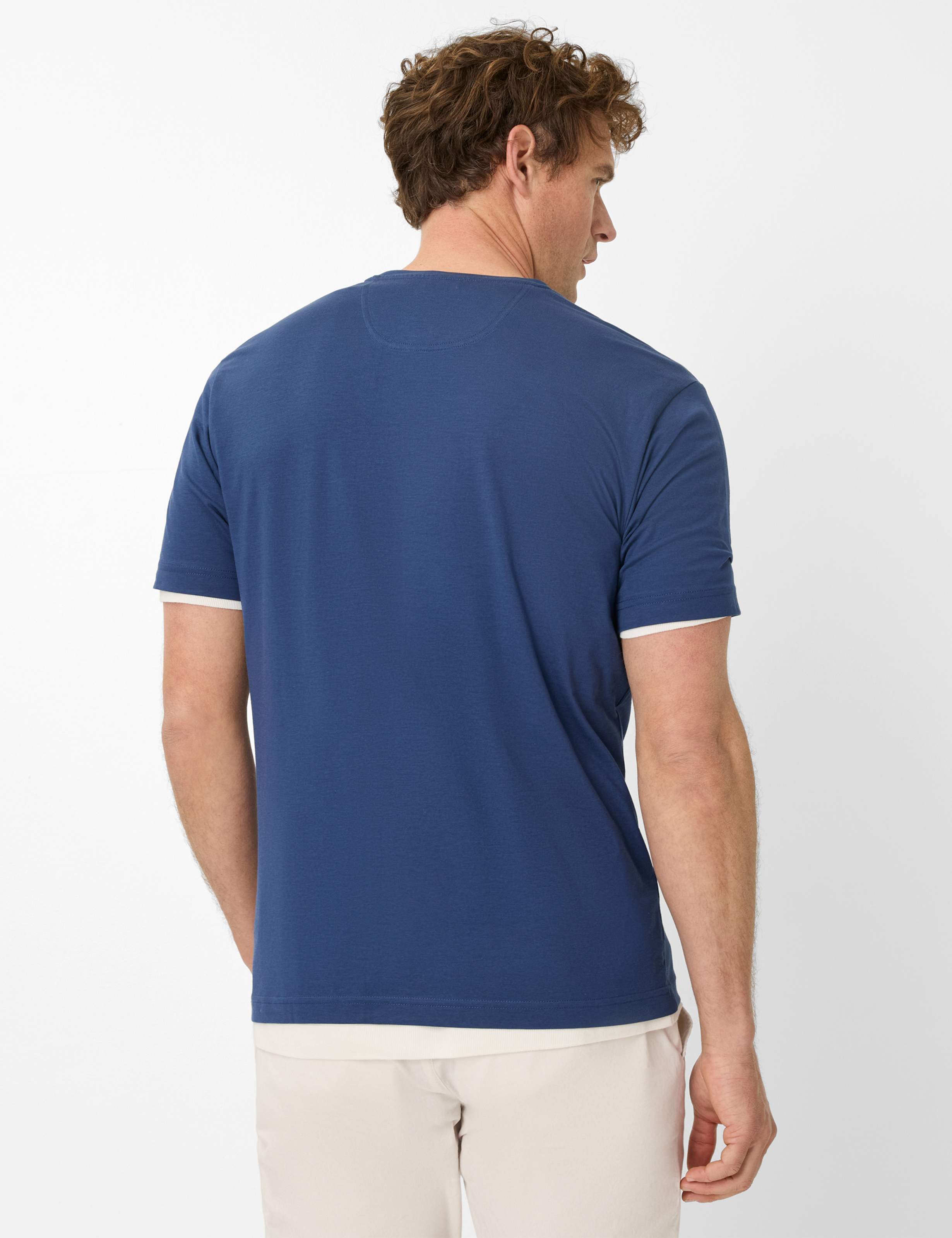 Herren Style TED Blau  Model Rueck