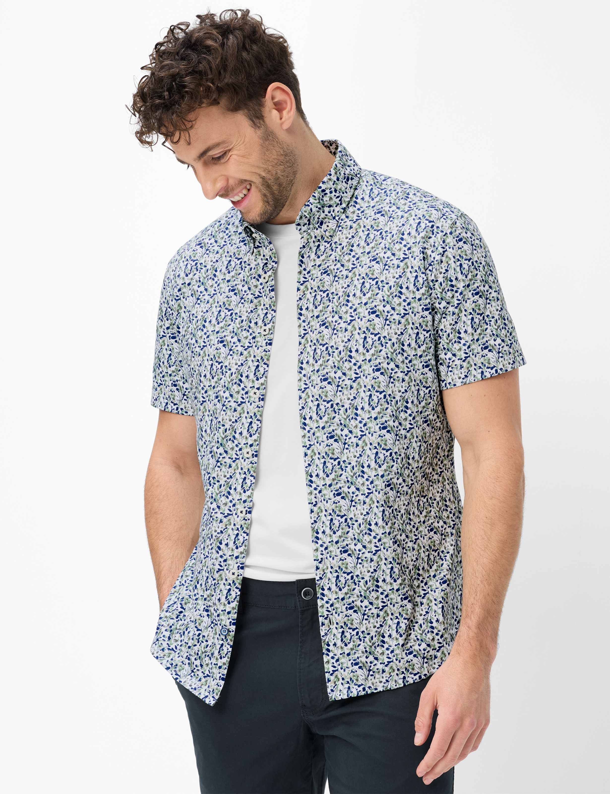 Tons verts, Homme, Style DAN, MODEL_FRONT_ISHOP