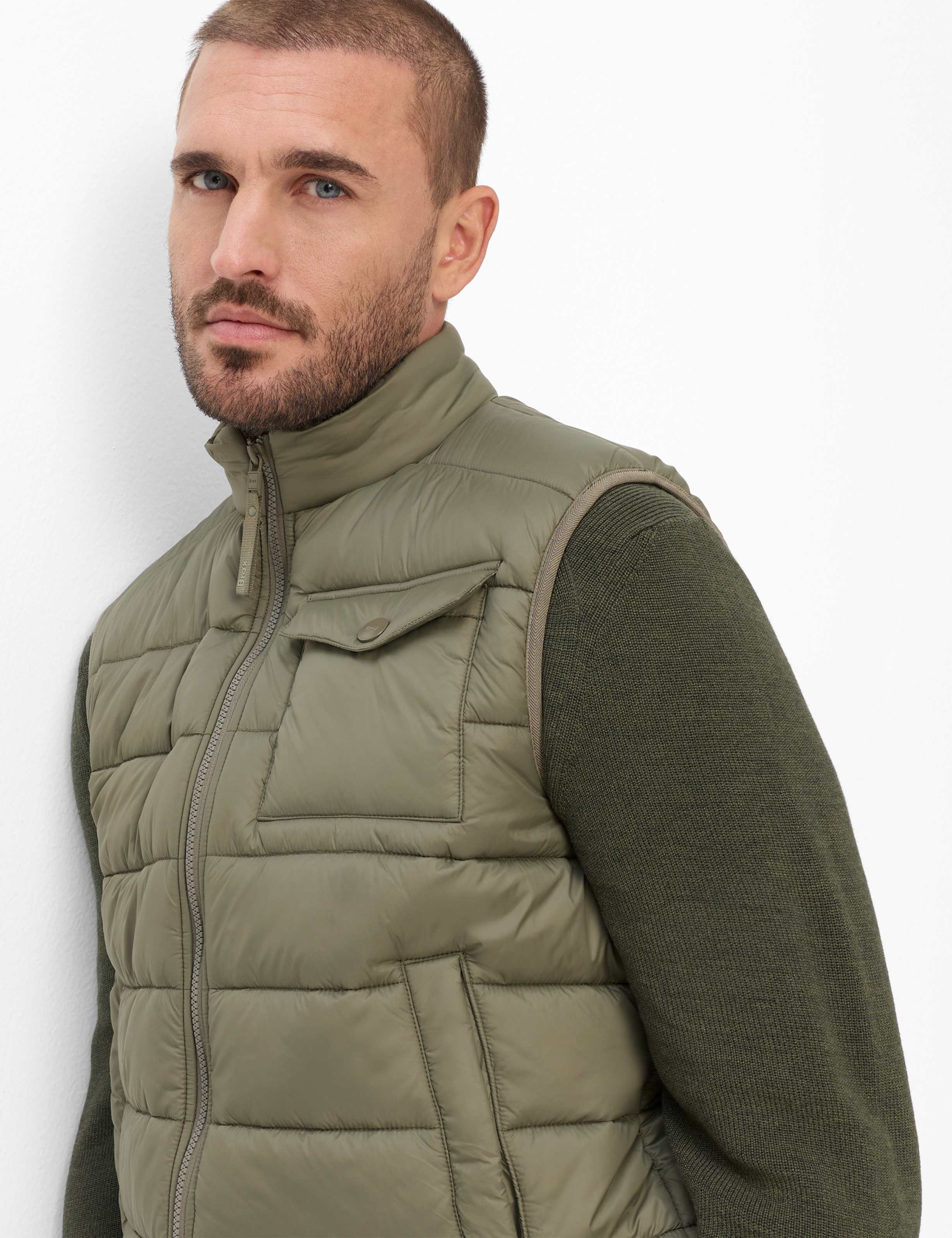 Homme Style WILL Vert - Khaki  Détail 1