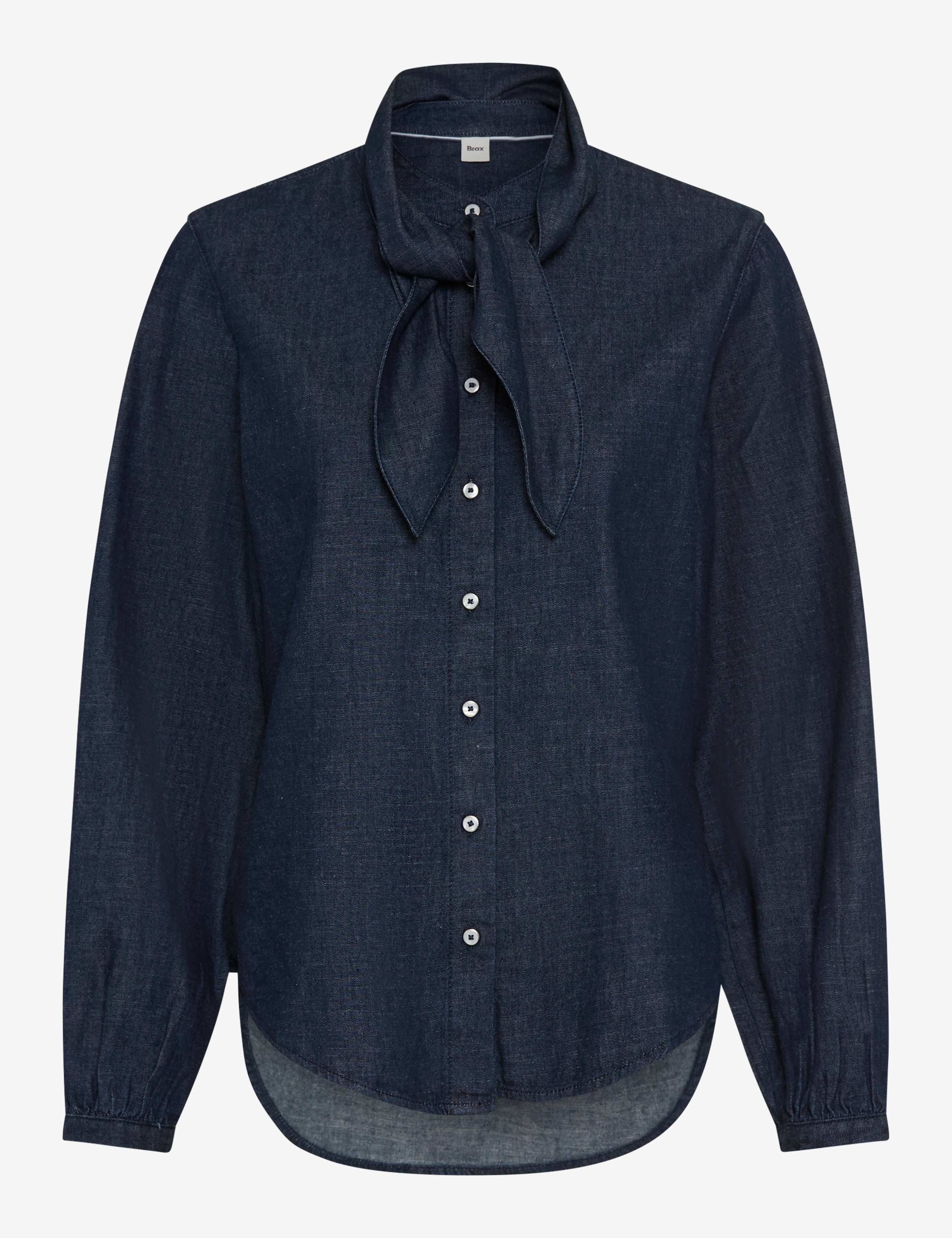 Femme Style VELIA Denim Bleu Foncé  Détourage avant