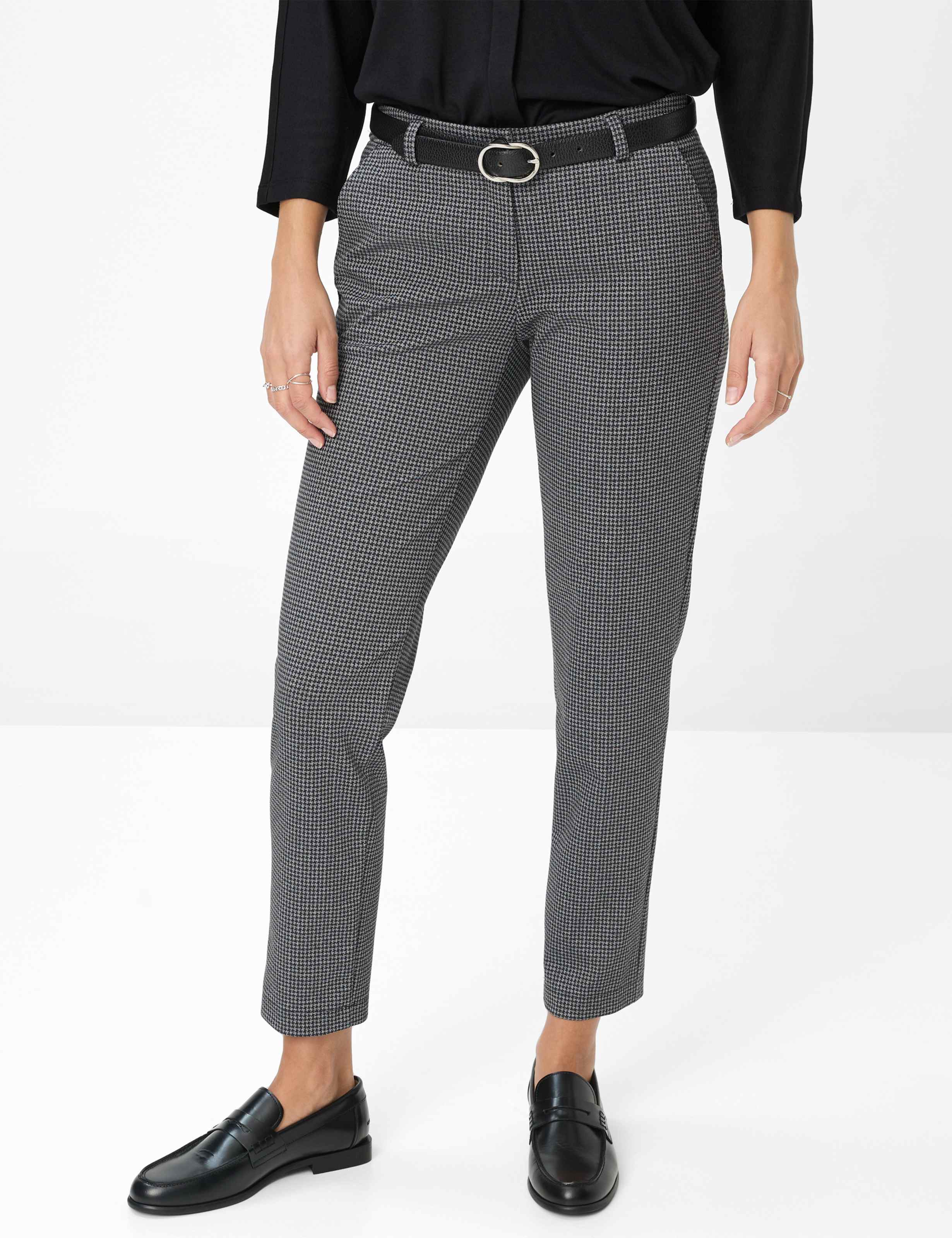 Thumbnail - Brax Damen Chino Style MARON S SMOKE GREY, grau, Gr. 36K