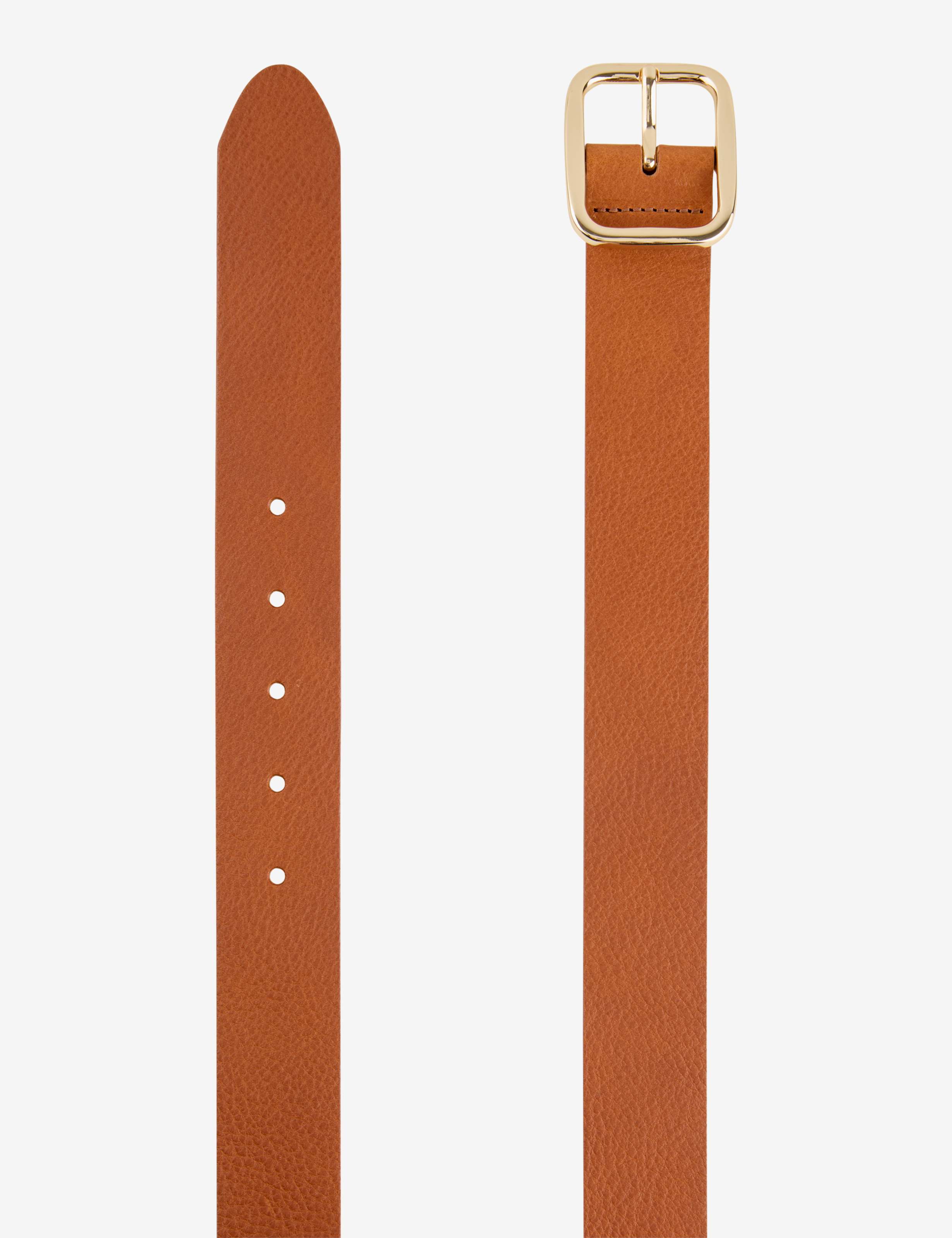 Dame Style KVINDERS BÆLTE Brun  Detalje 2