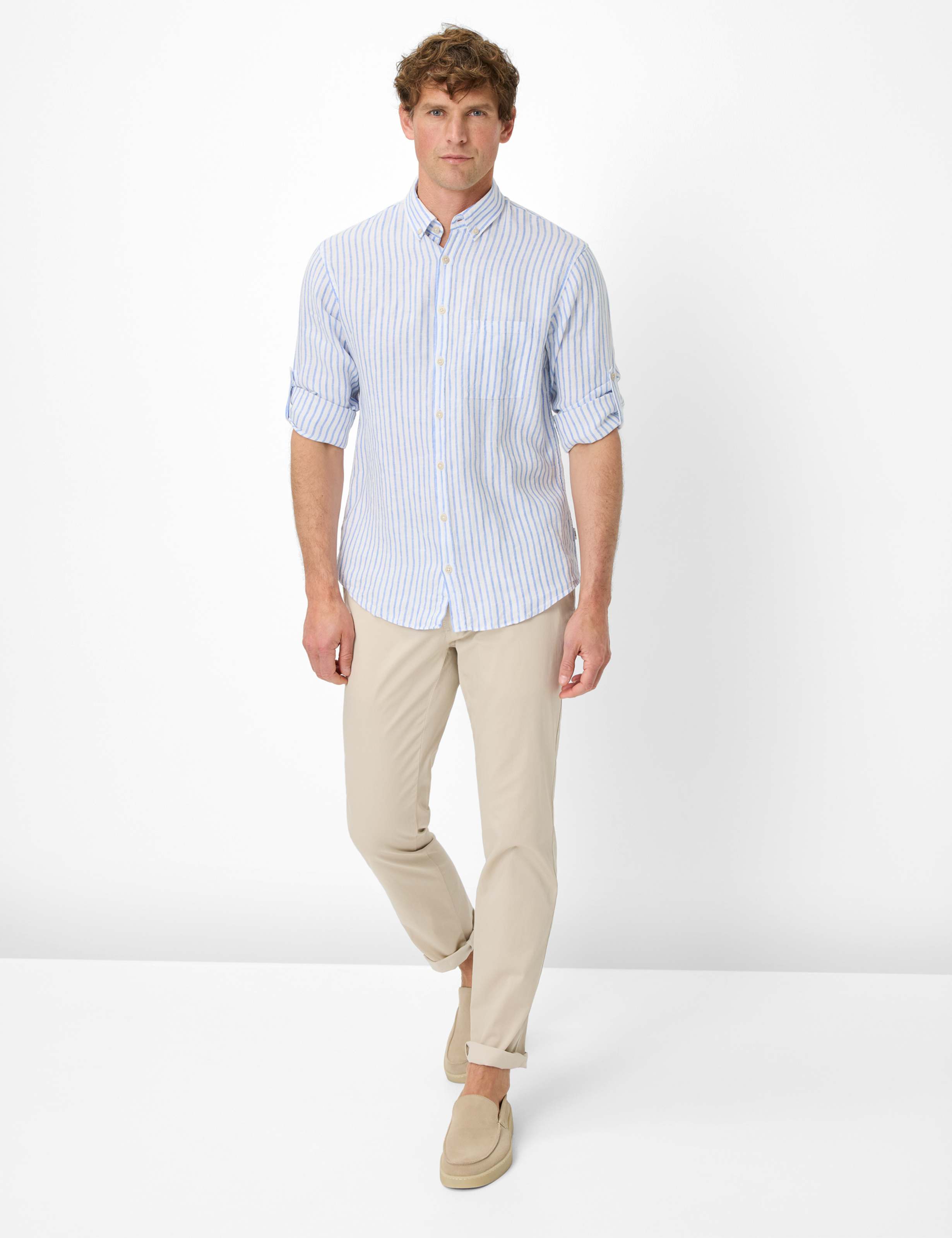 Homme Style DIRK Bleu Clair  Tenue du mannequin