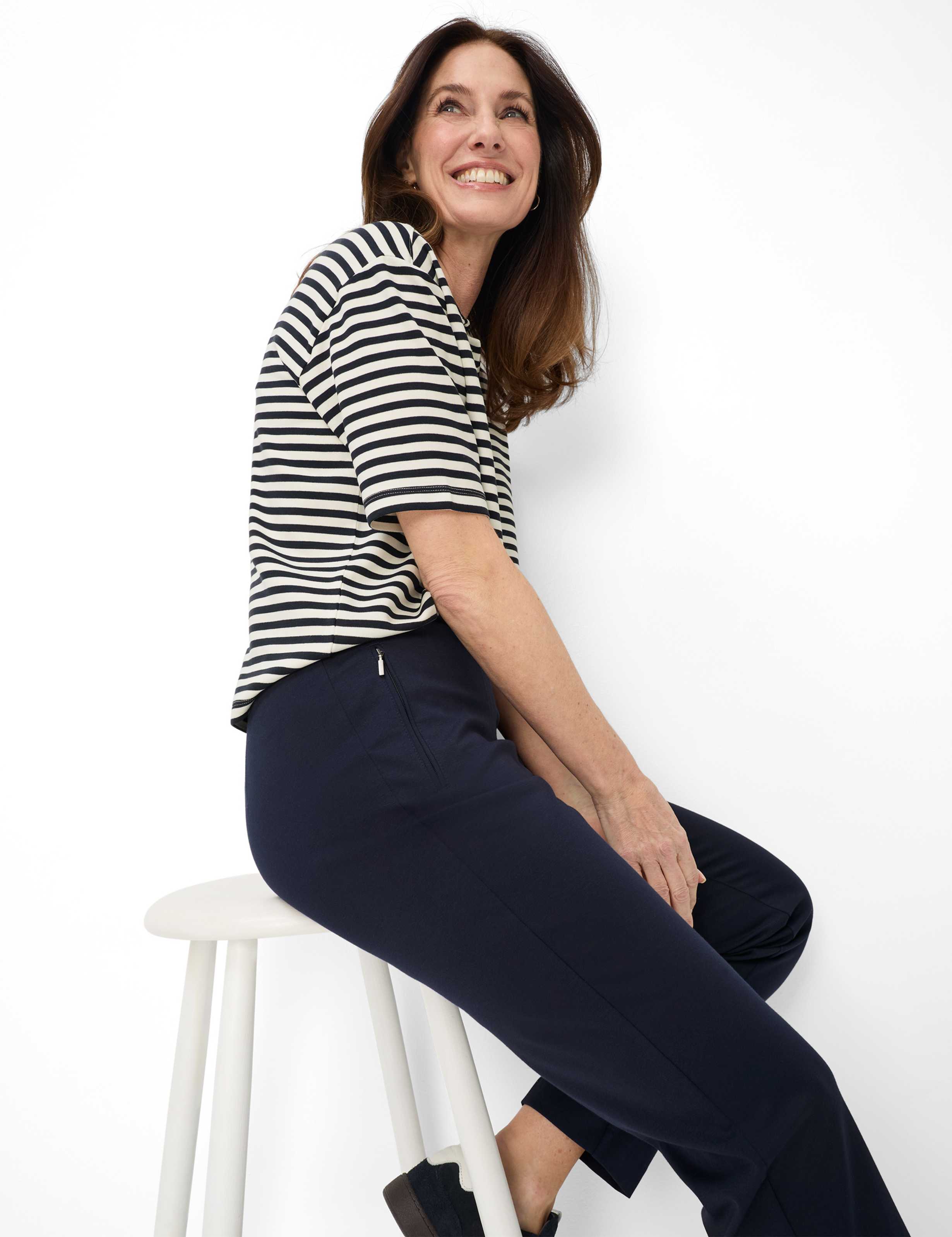 Damen Style CILLY Dunkelblau Comfort Plus Fit Detail 1