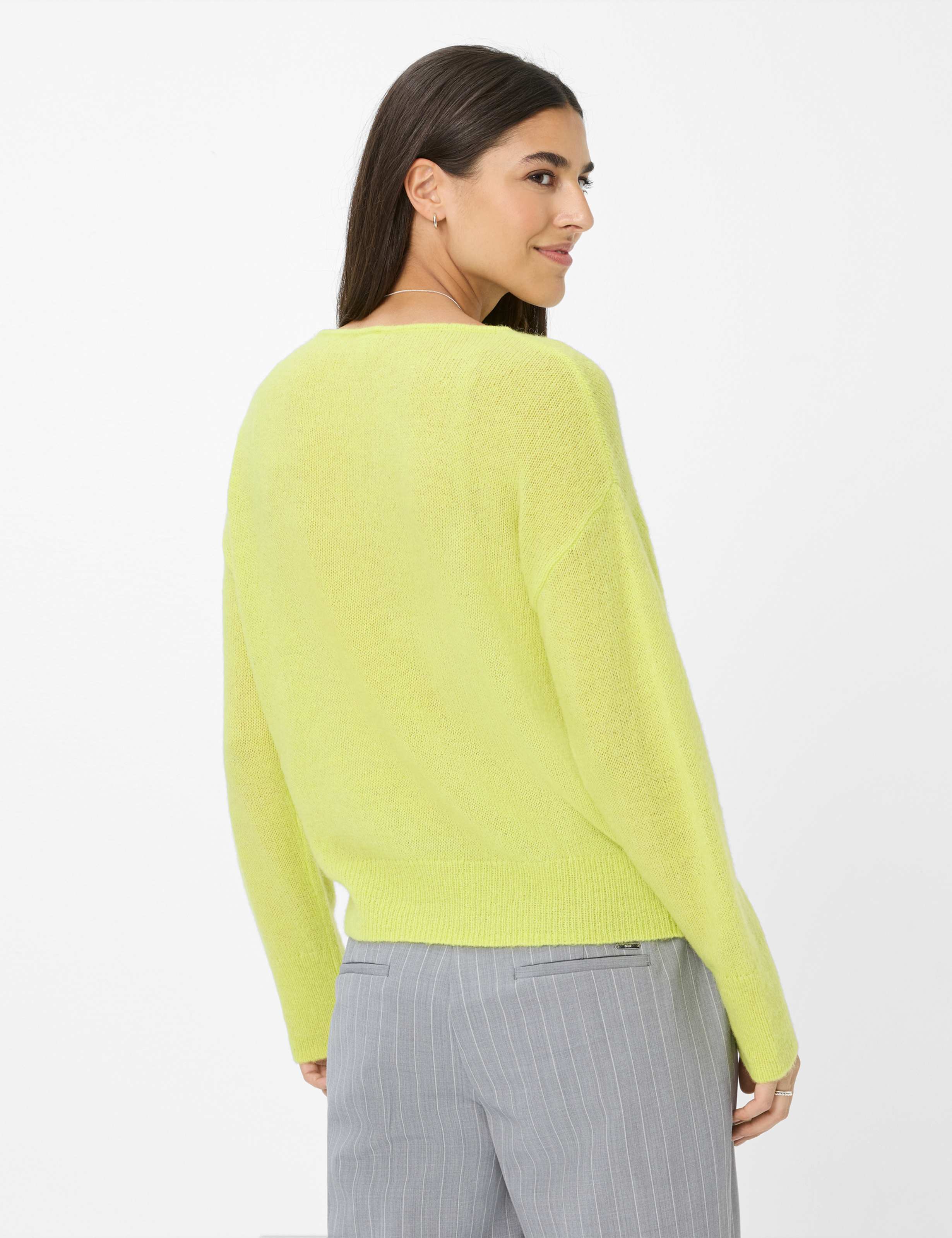 Women Style LISA Light Green  Model back