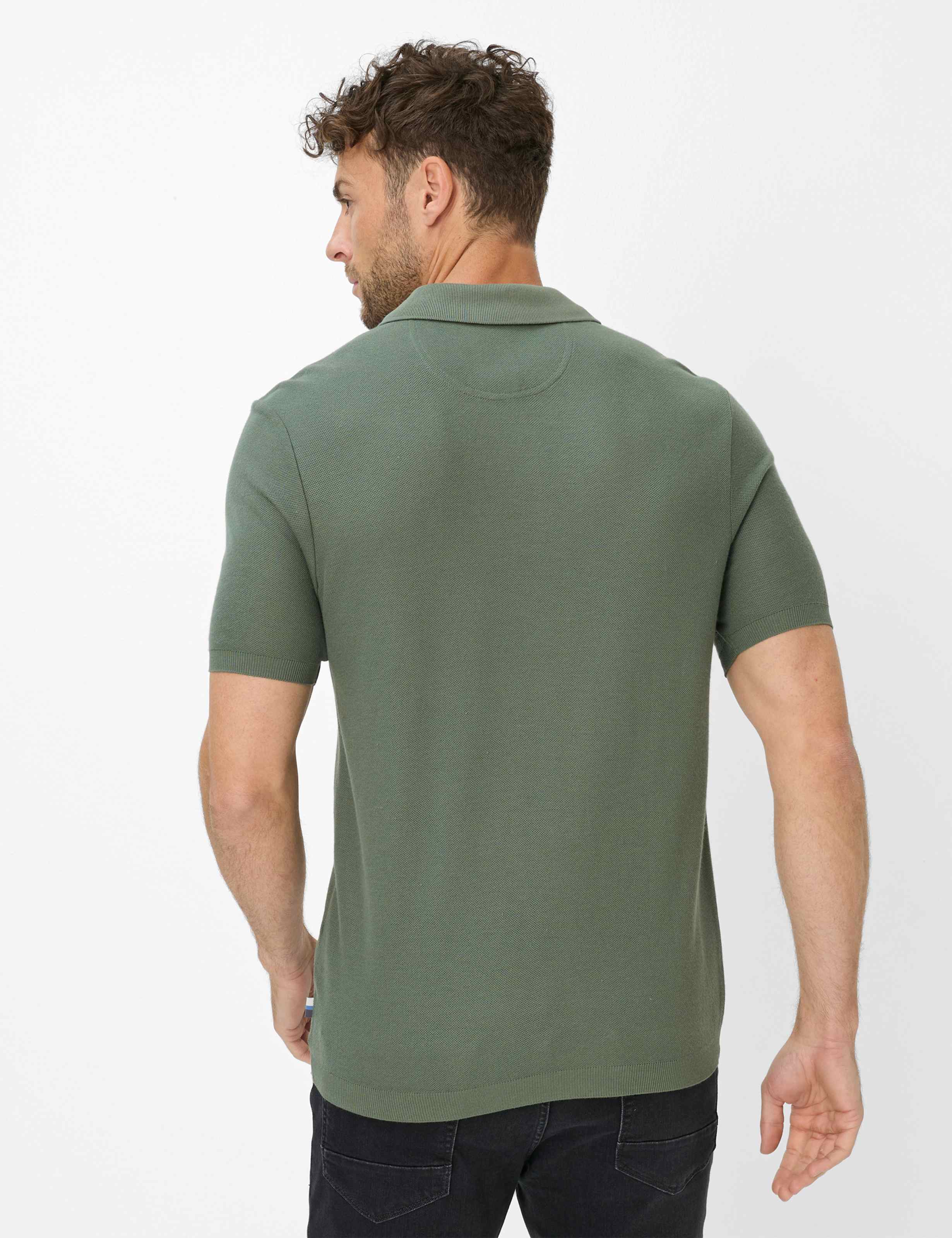 Men Style PARVIS Green  Model back