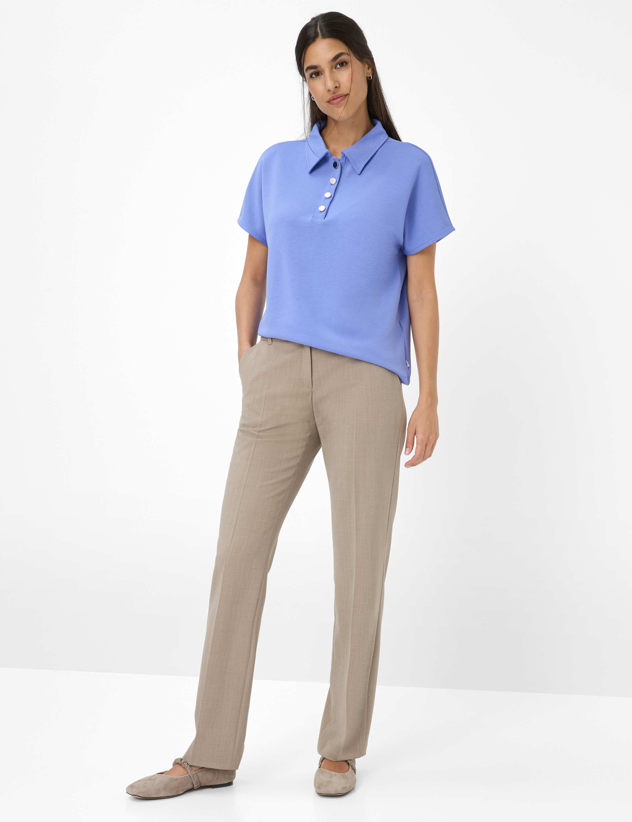 Dame Style BRAIDY S Lilla  Model Outfit