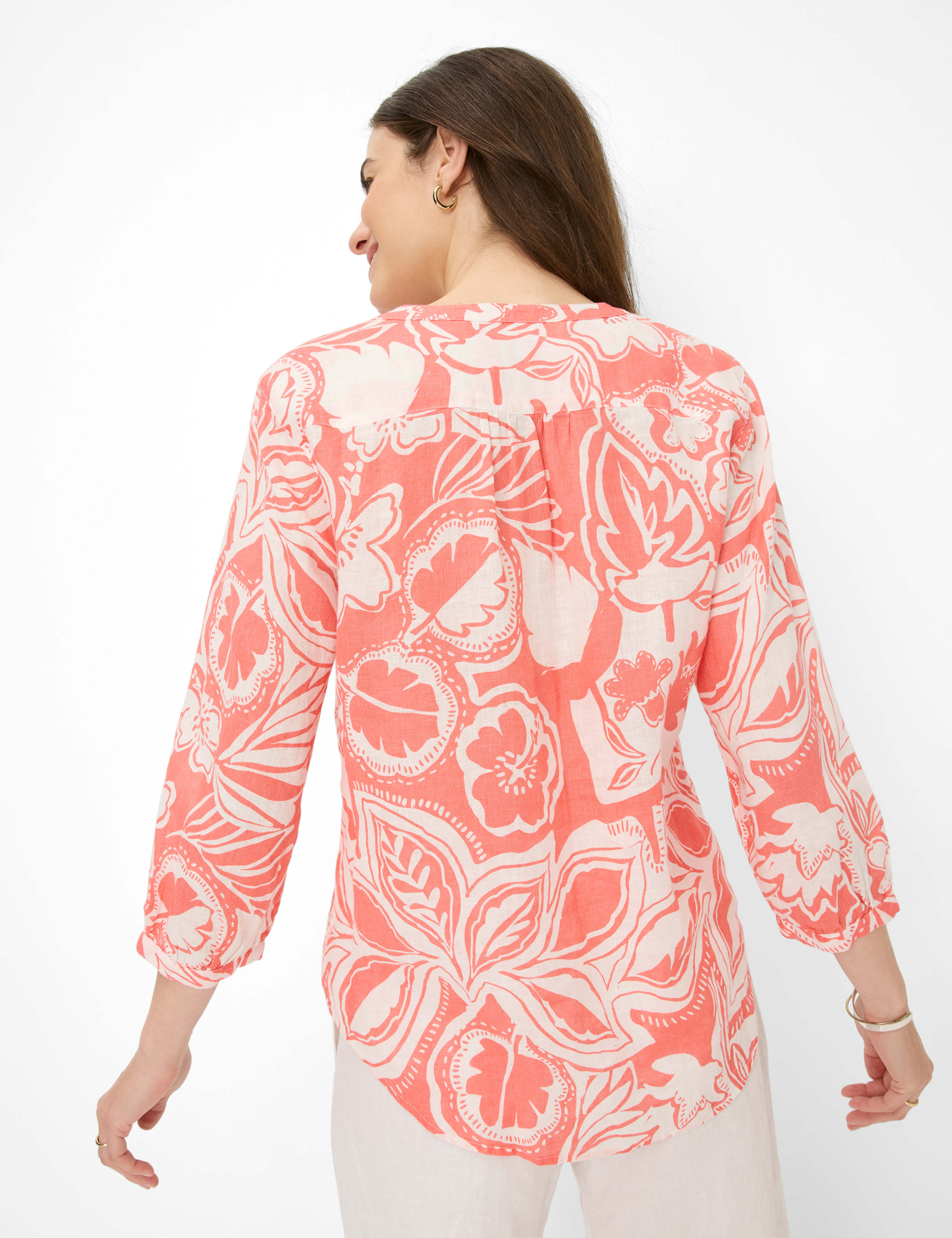 Women Style VELIA Light Red  Model back