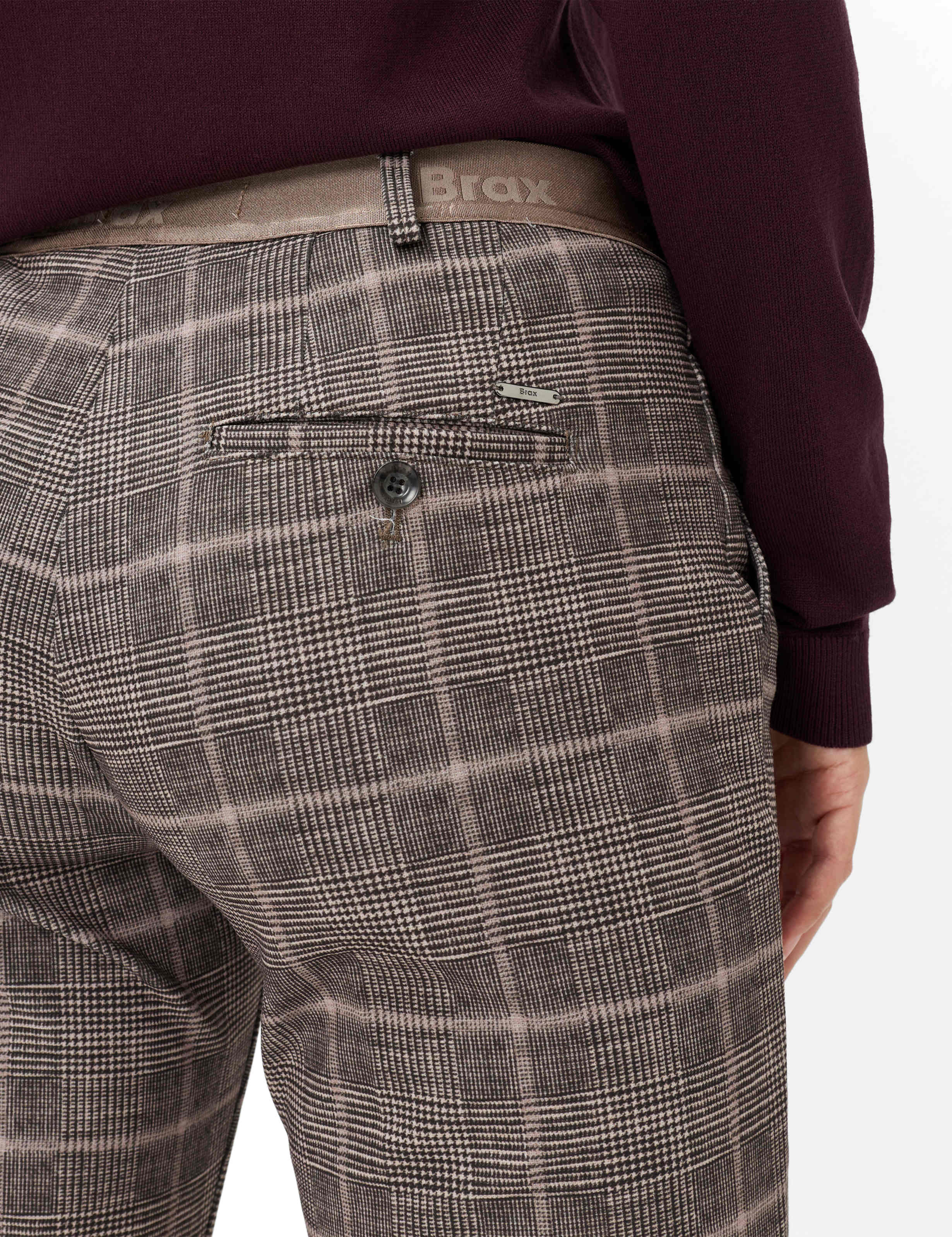 Women Style MARON S Brown Regular Fit Detail 2