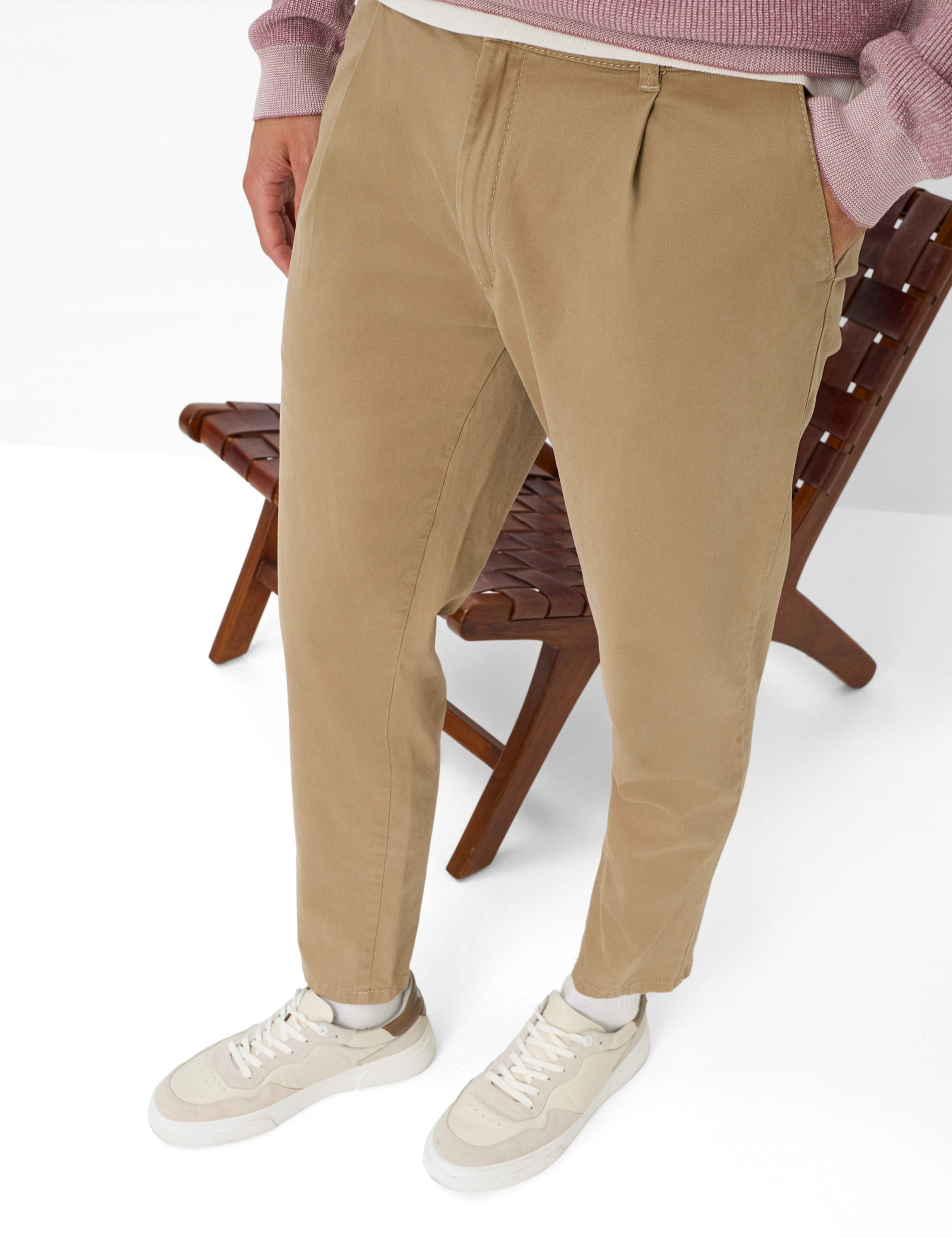 Homme Style TINO Beige Relaxed Fit Détail 1