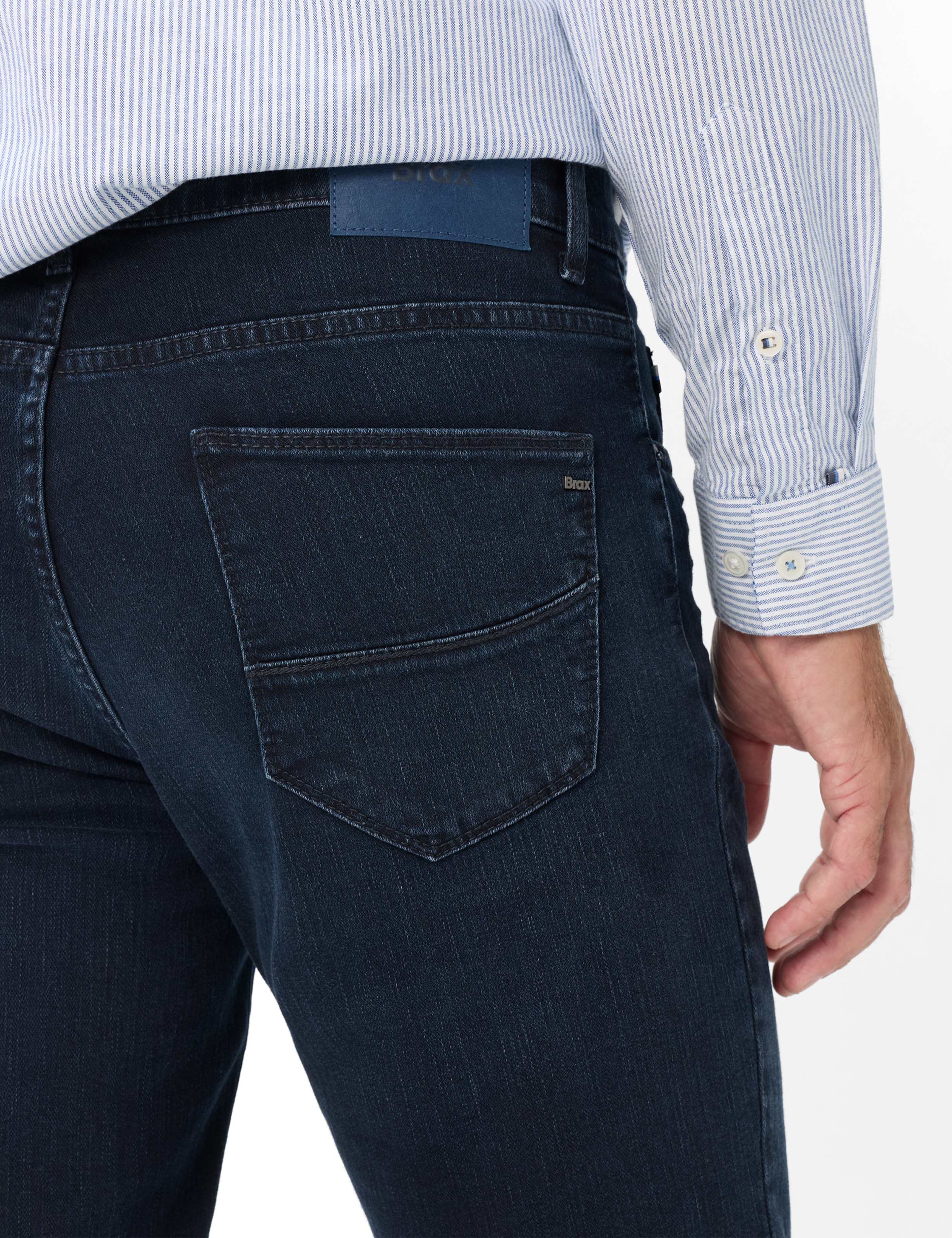 Herren Style CADIZ Denim Dunkelblau Straight Fit Detail 2