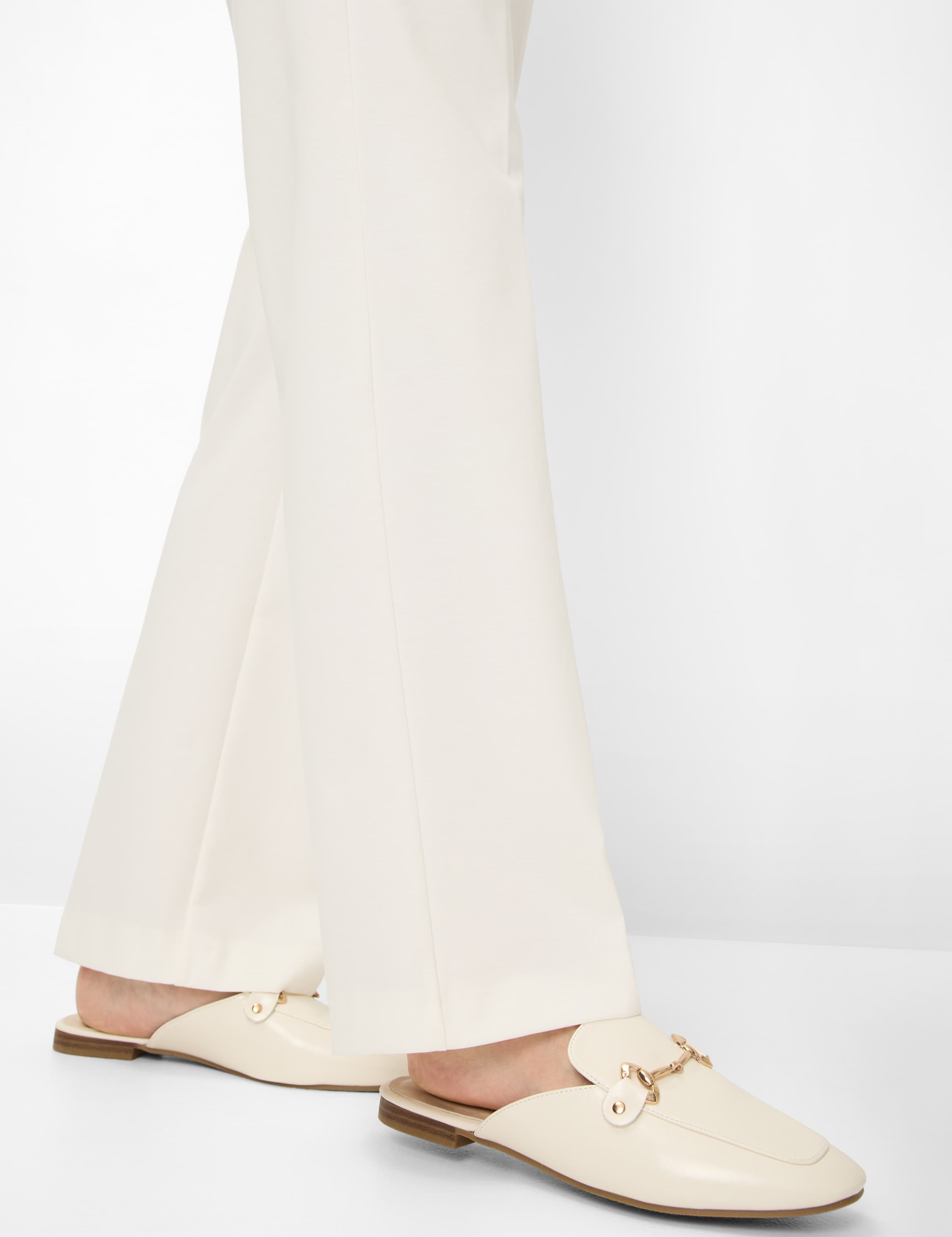 Damen Style LILLYTH FLARED Cremeweiß Slim Fit Detail 1