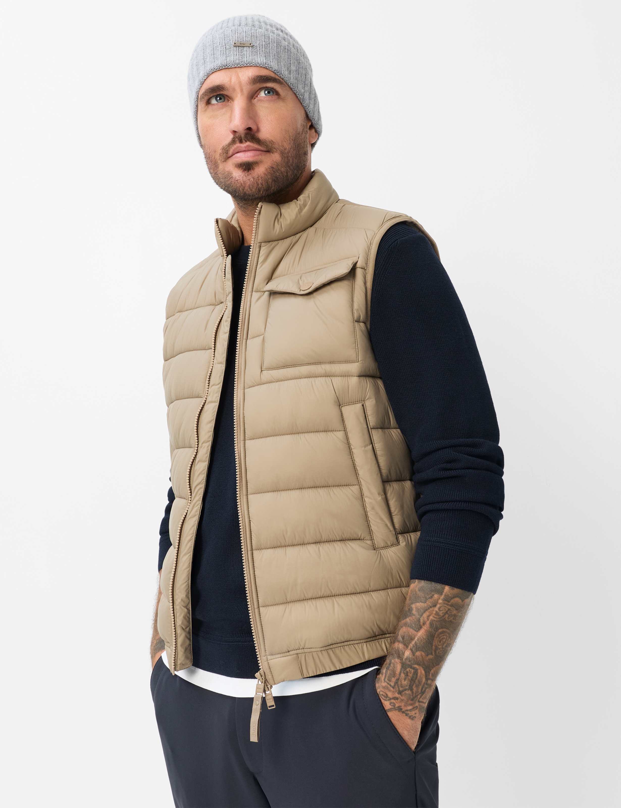 Tons de beige, Homme, Style WILL, MODEL_FRONT_ISHOP
