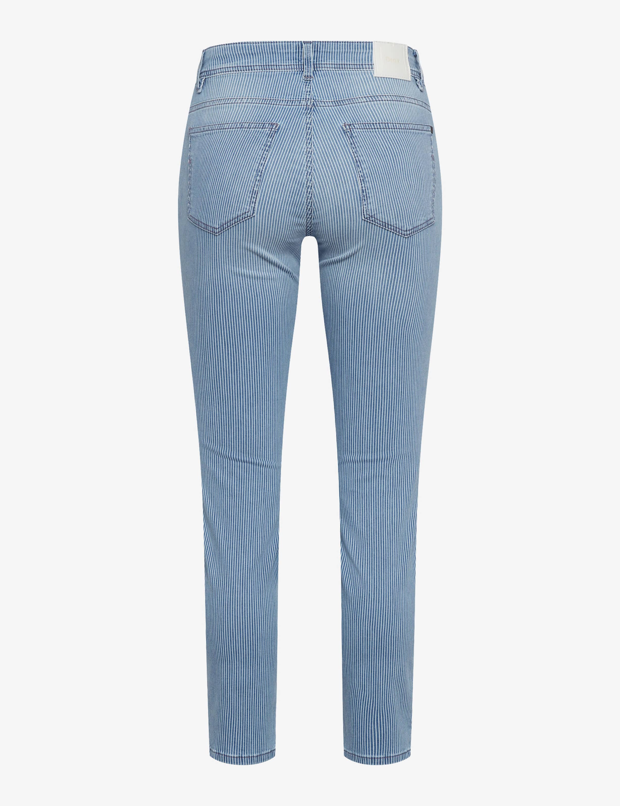 Women Style SHAKIRA S Denim Blue Slim Fit Stand-alone rear view