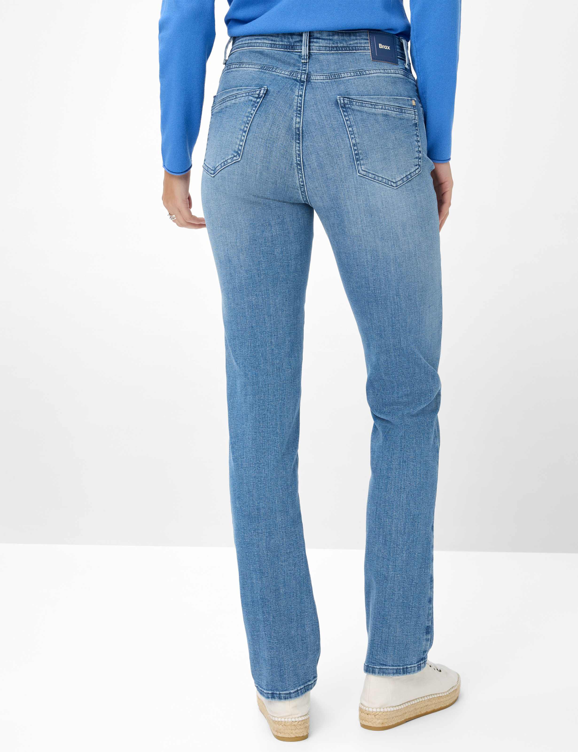 Femme Style MARY Denim Bleu Regular Fit Dos mannequin