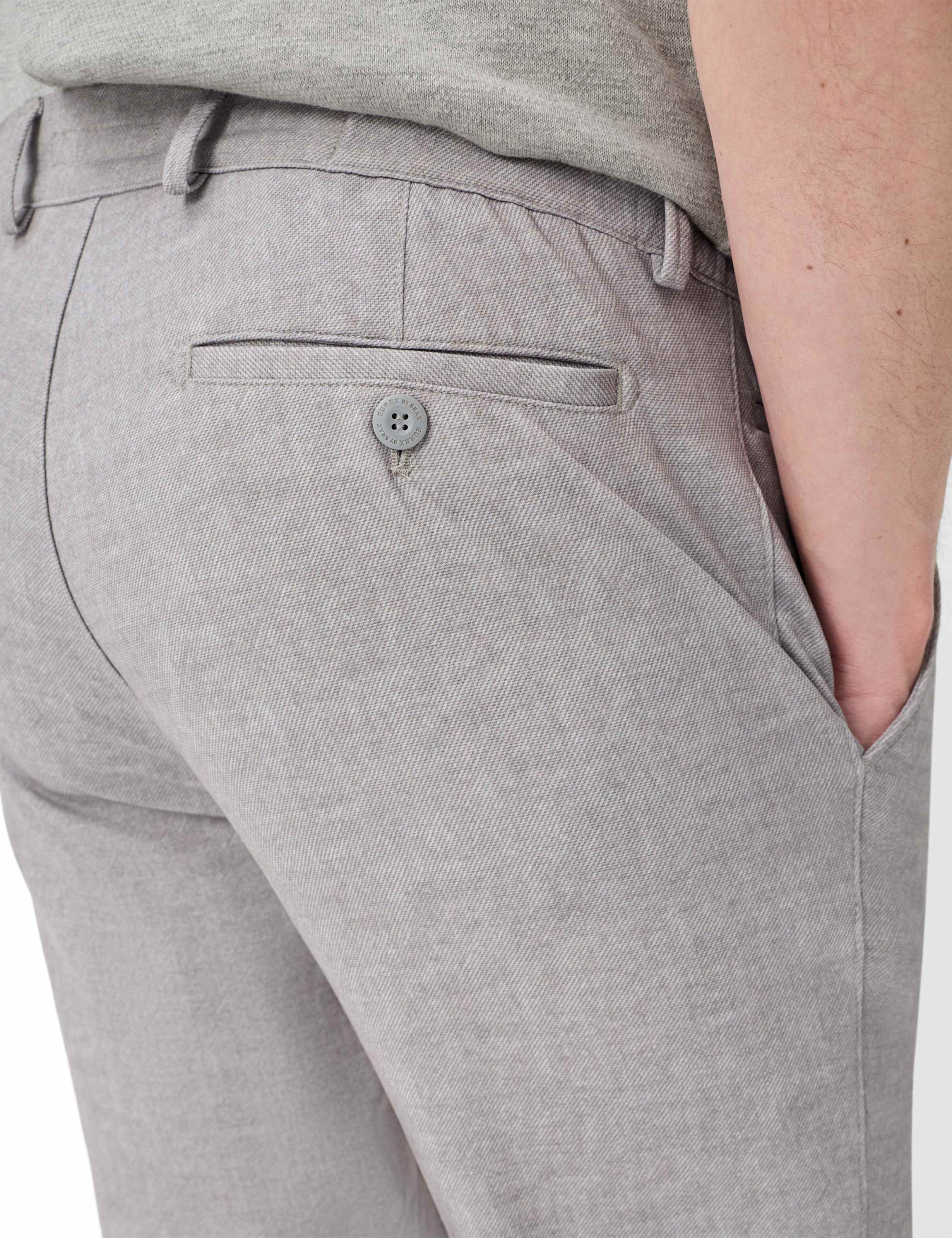 Herre Style THILO Grå Regular Fit Detalje 2