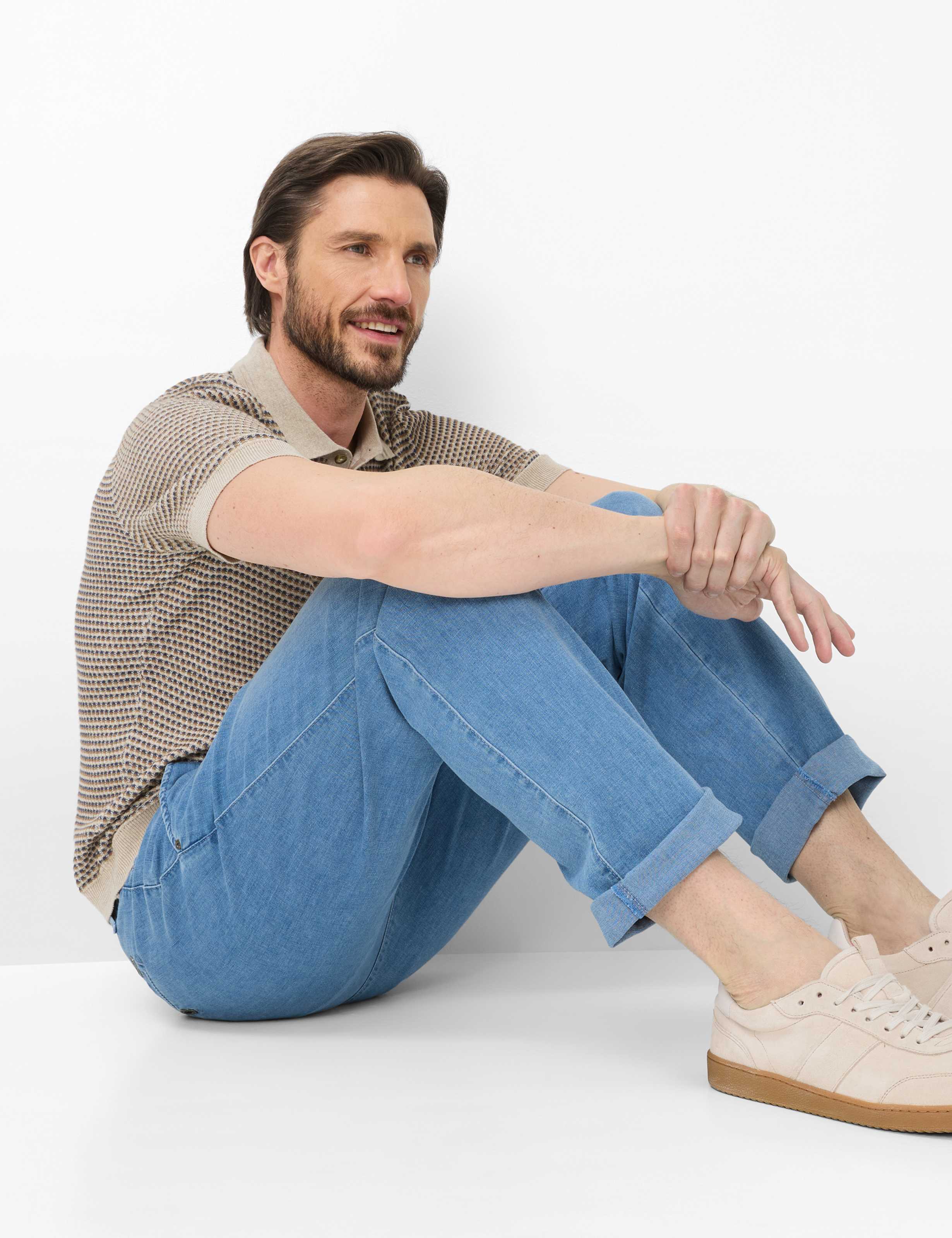 Homme Style THILO Denim Bleu Regular Fit Détail 1