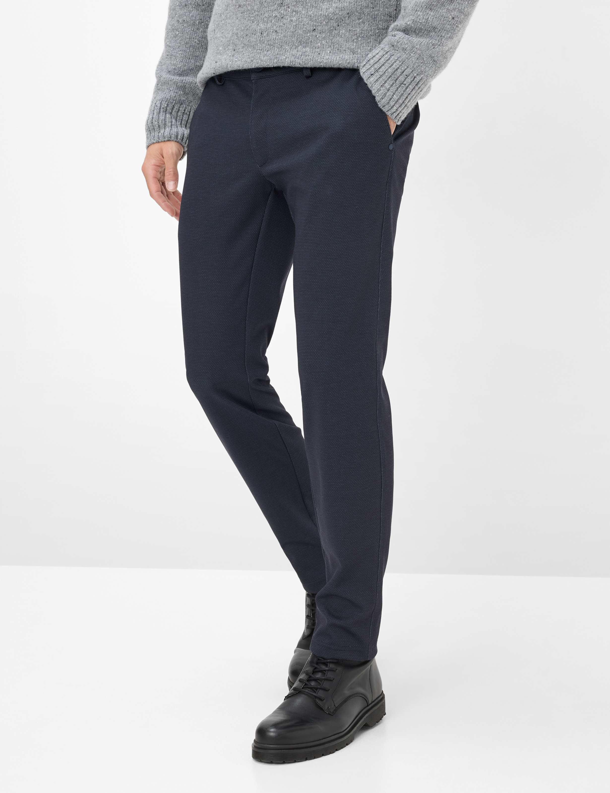 Thumbnail - Brax Herren Chino Style SILVIO NAVY, dunkelblau, Gr. 33/34