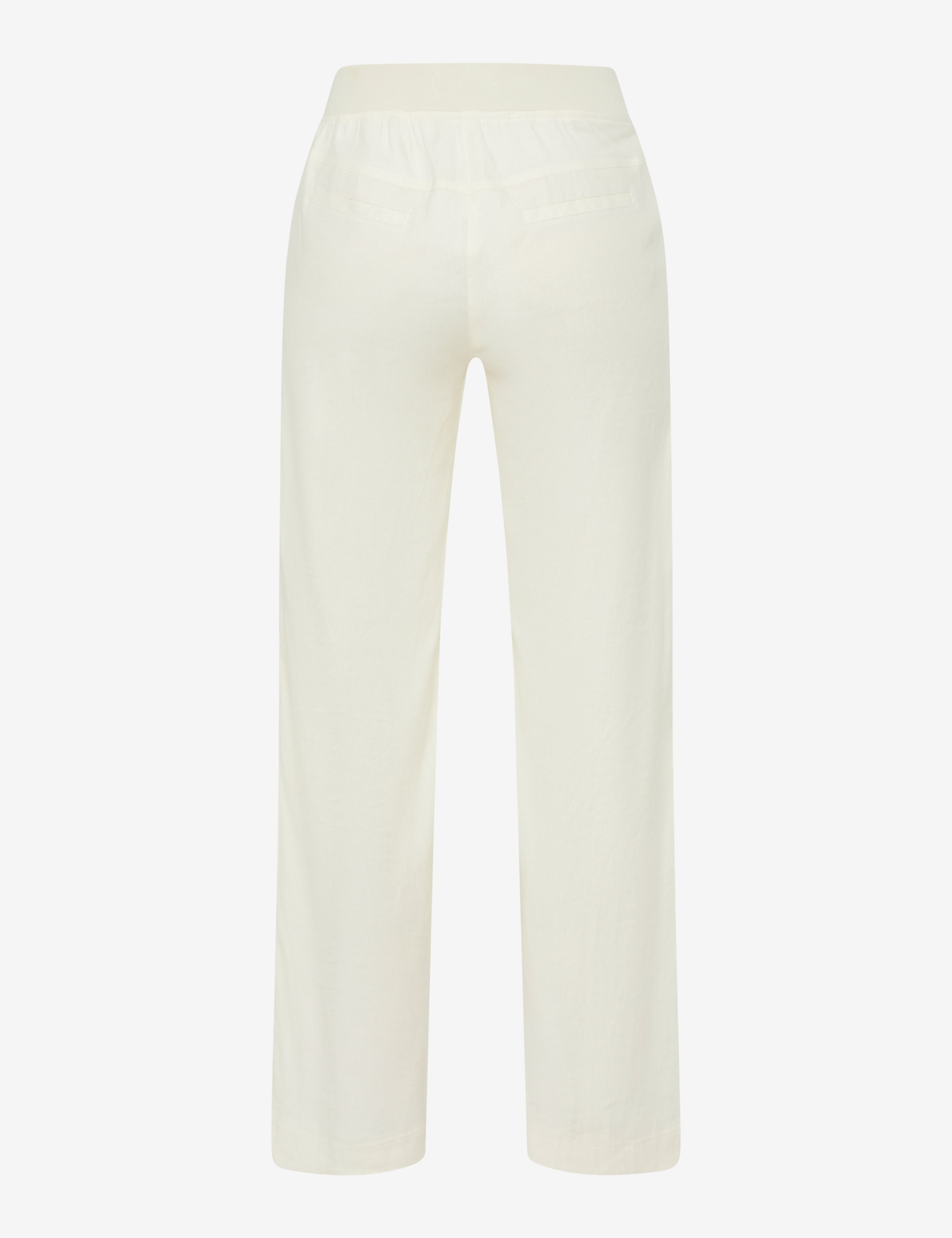 Damen Style PAM FLARED Cremeweiß Slim Fit Freisteller Rueck