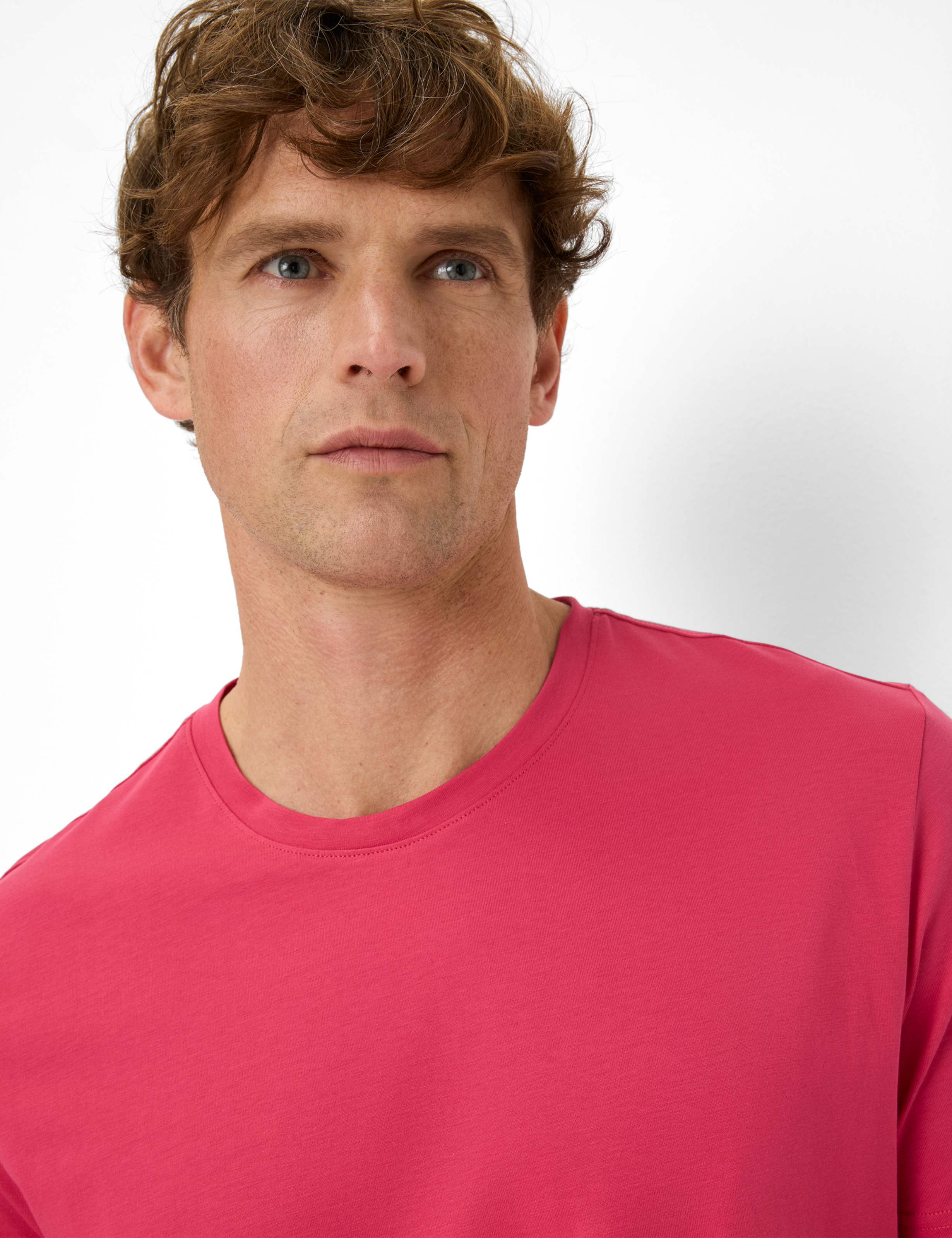 Homme Style TED Rouge Clair  Détail 2