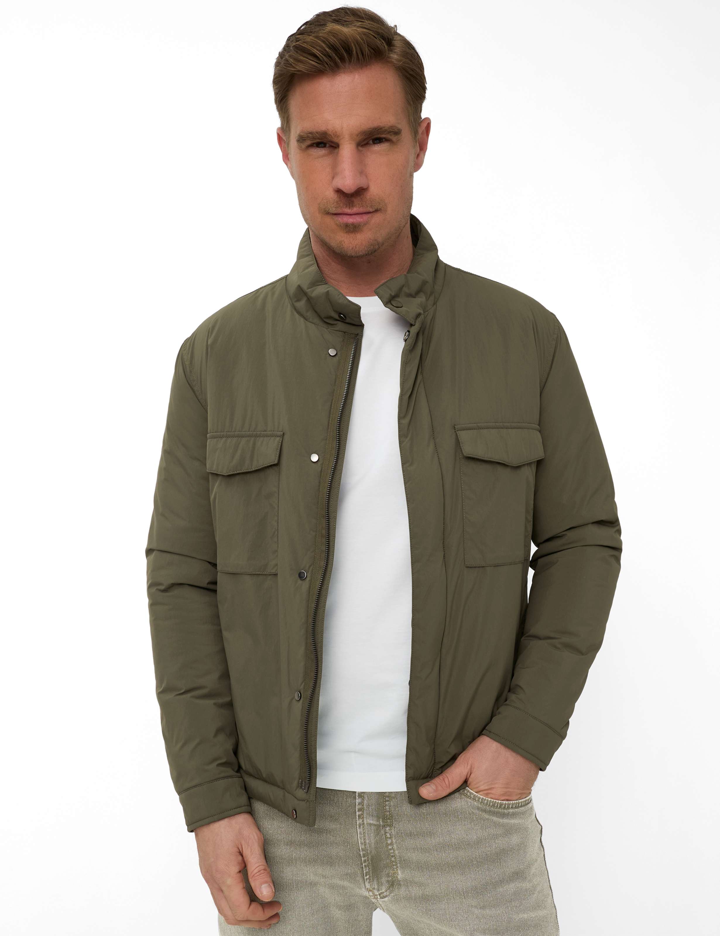 Tons verts, Homme, Style FRANCO, MODEL_FRONT_ISHOP