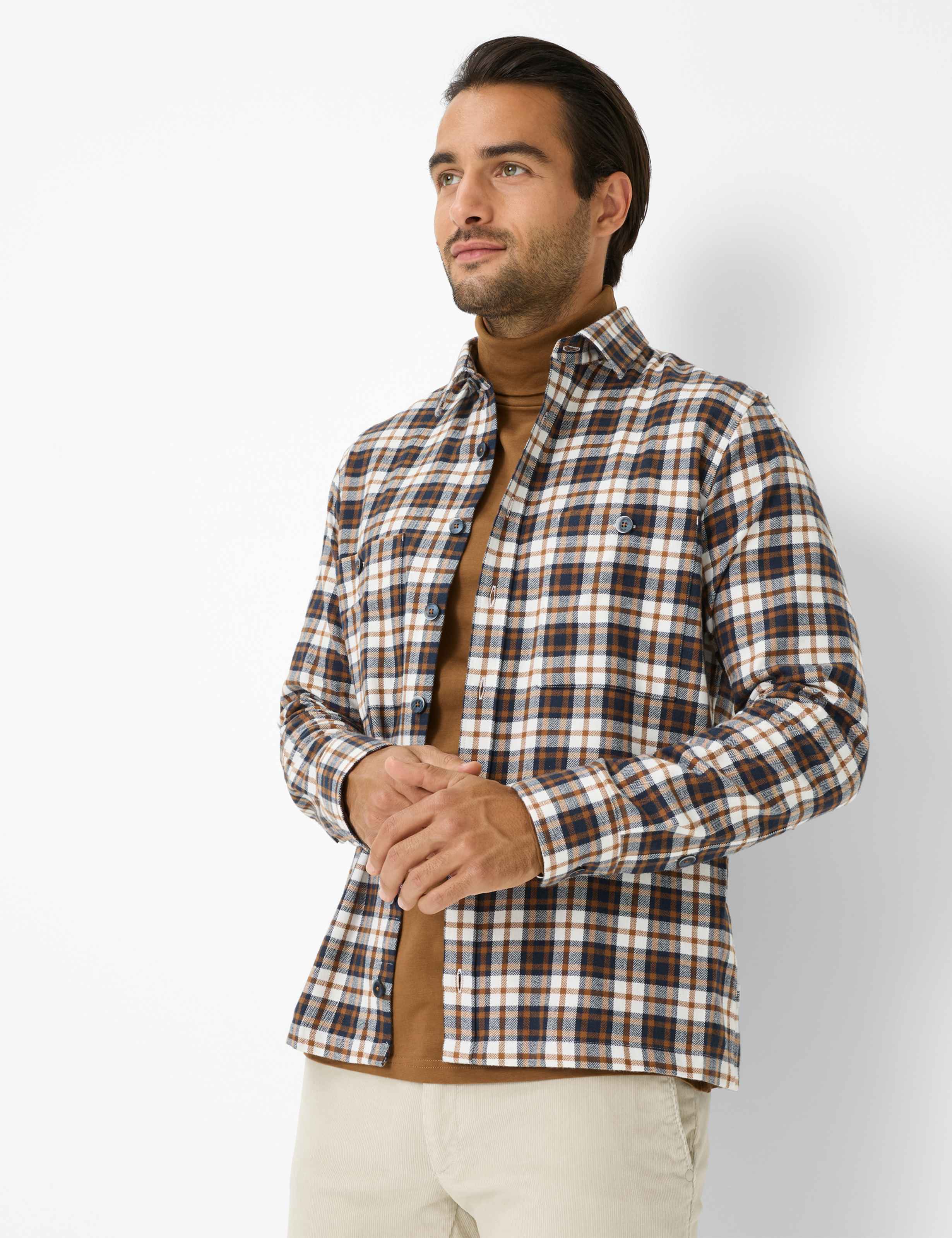 Herren Style KAY Braun  Model Front