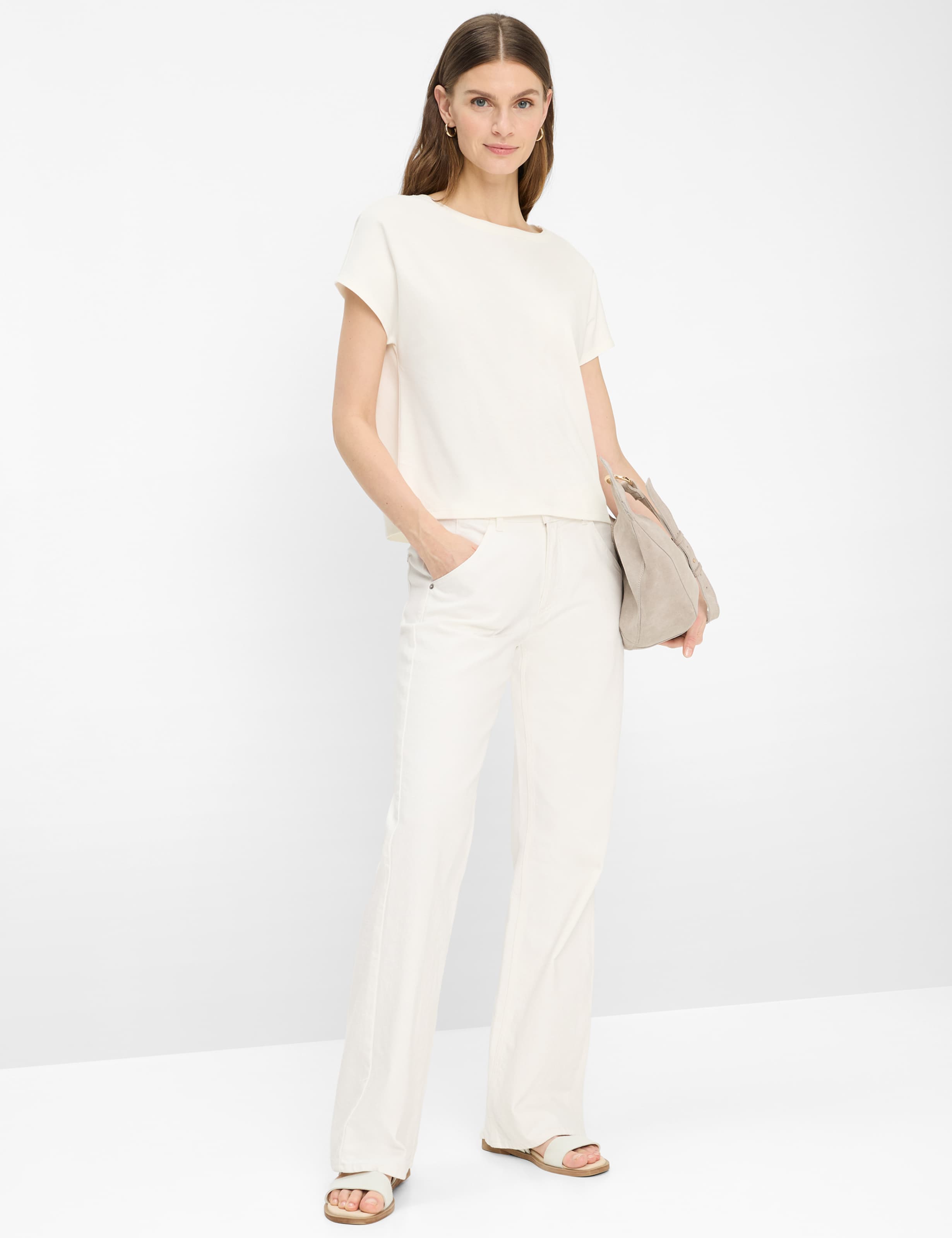 Damen Style CATHY S Cremeweiß  Model Outfit