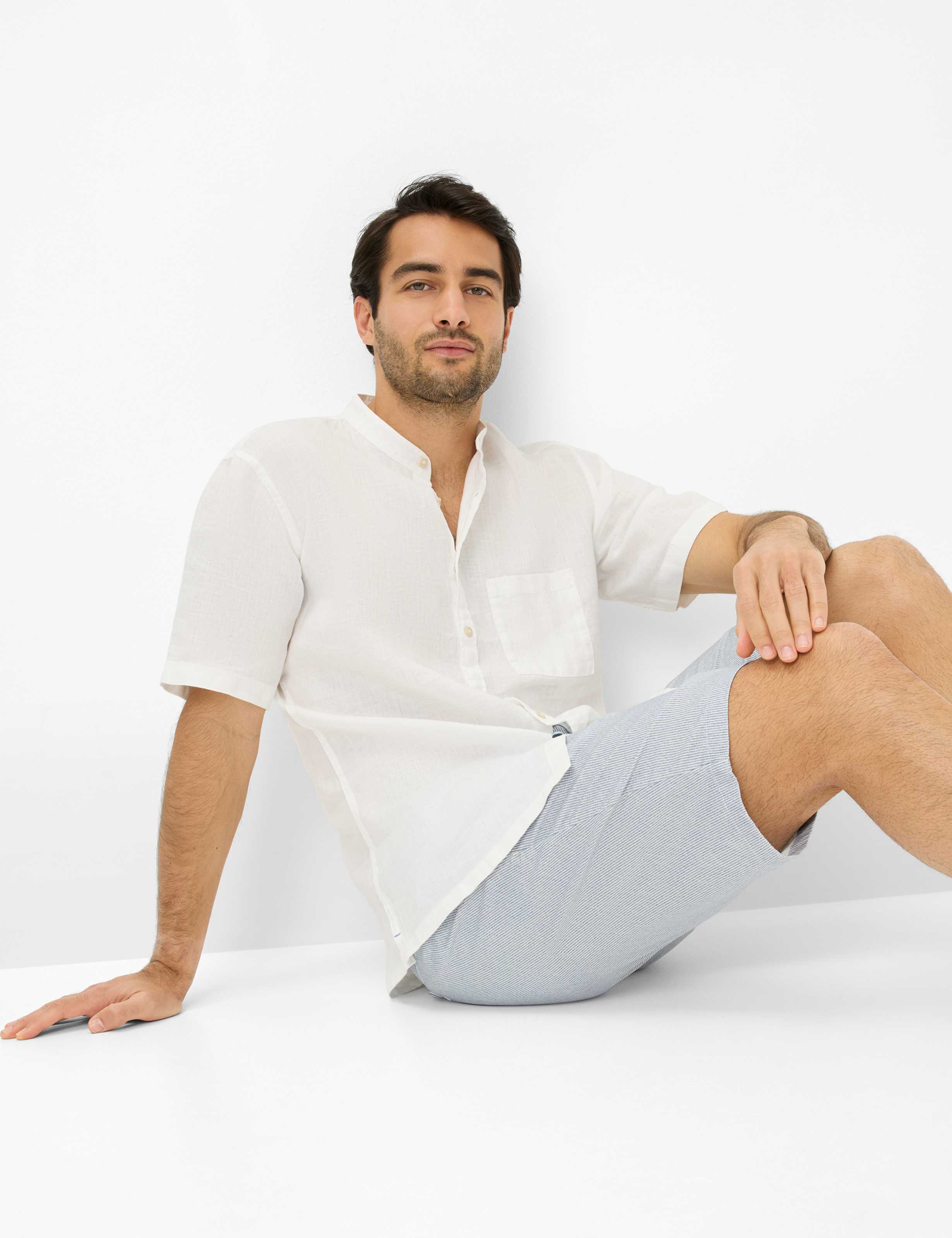 Homme Style BOZEN Bleu Regular Fit Détail 1