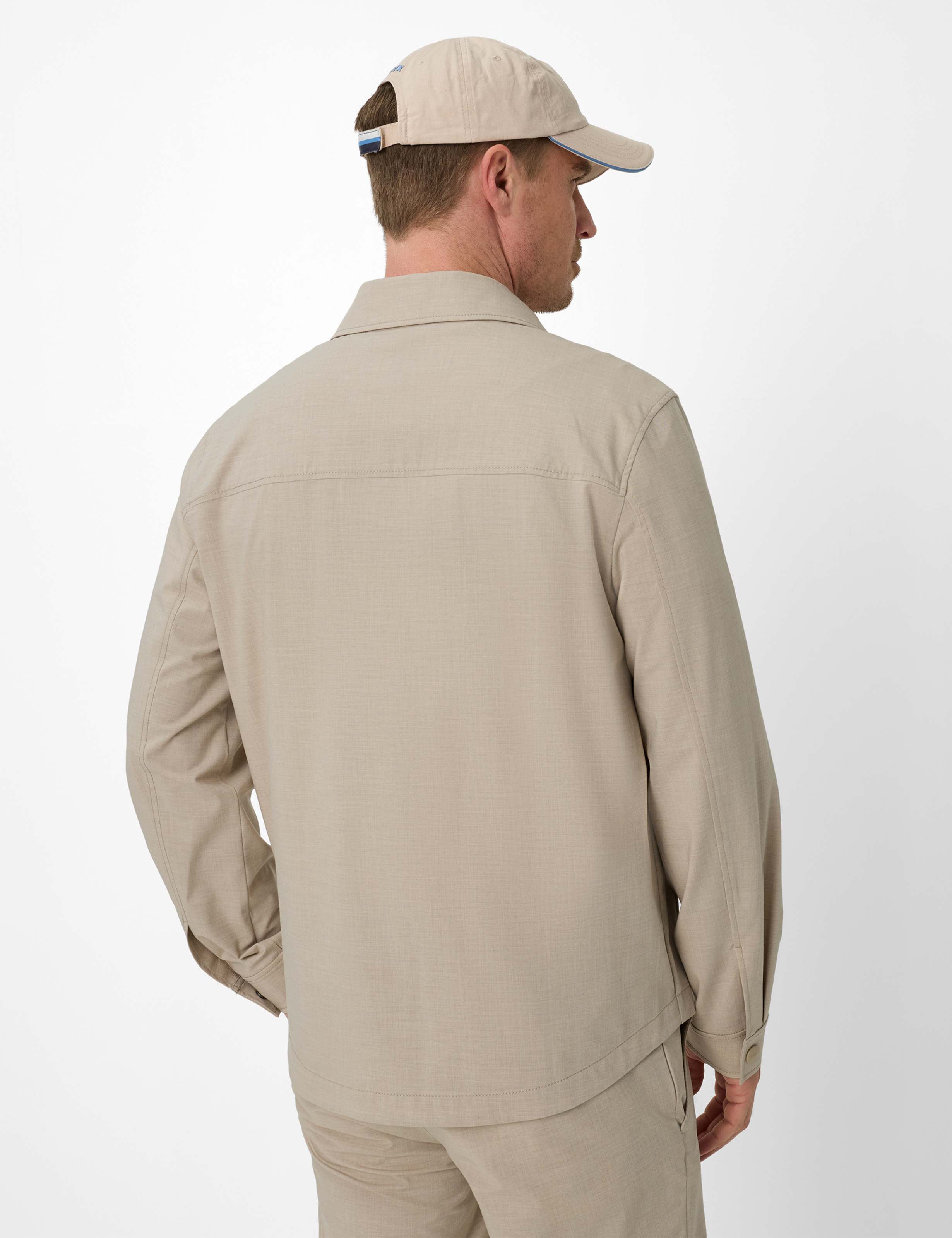 Thumbnail - Brax Herren Style RENZO beach, Beige, Gr. S