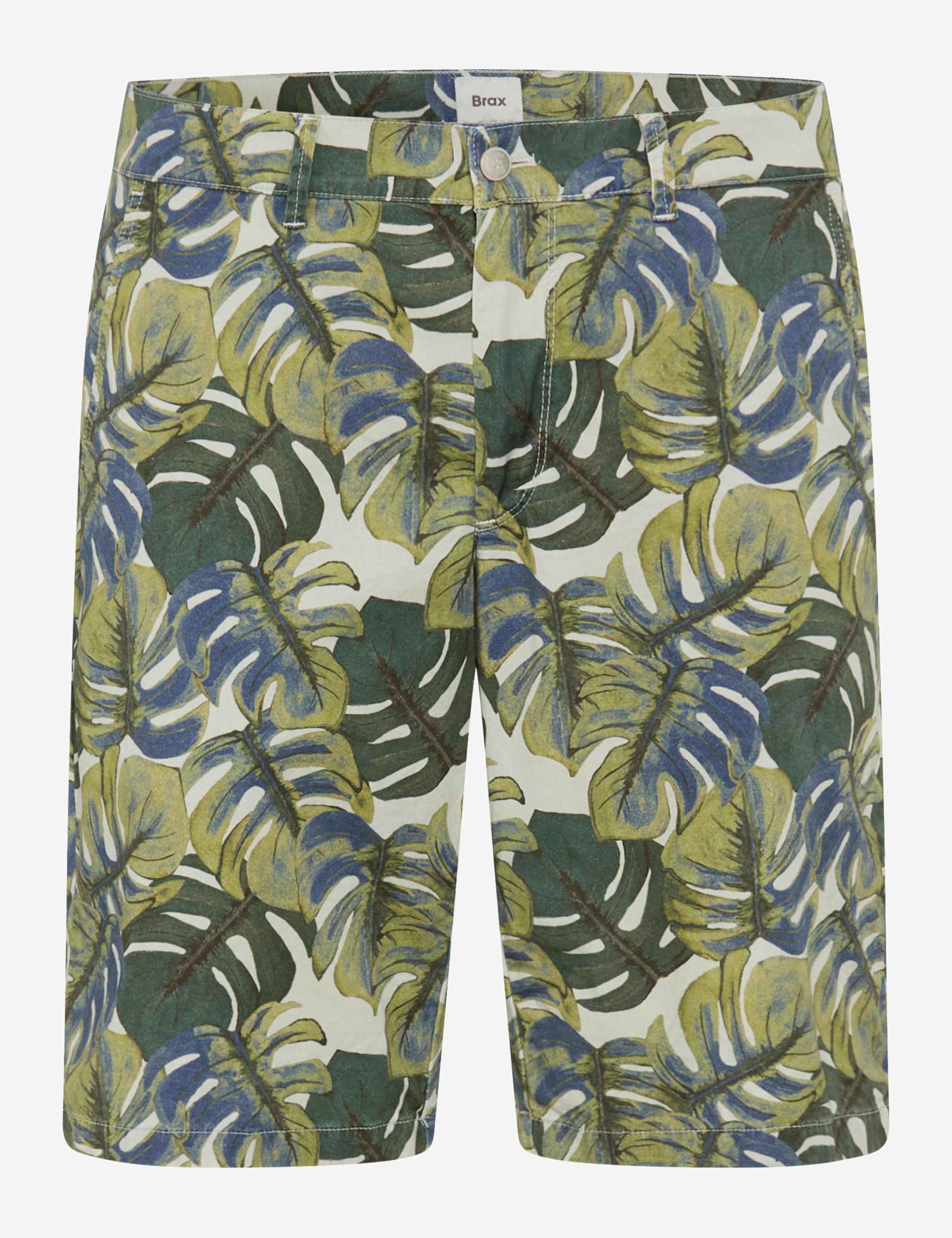 Homme Style BOZEN Vert Regular Fit Détourage avant