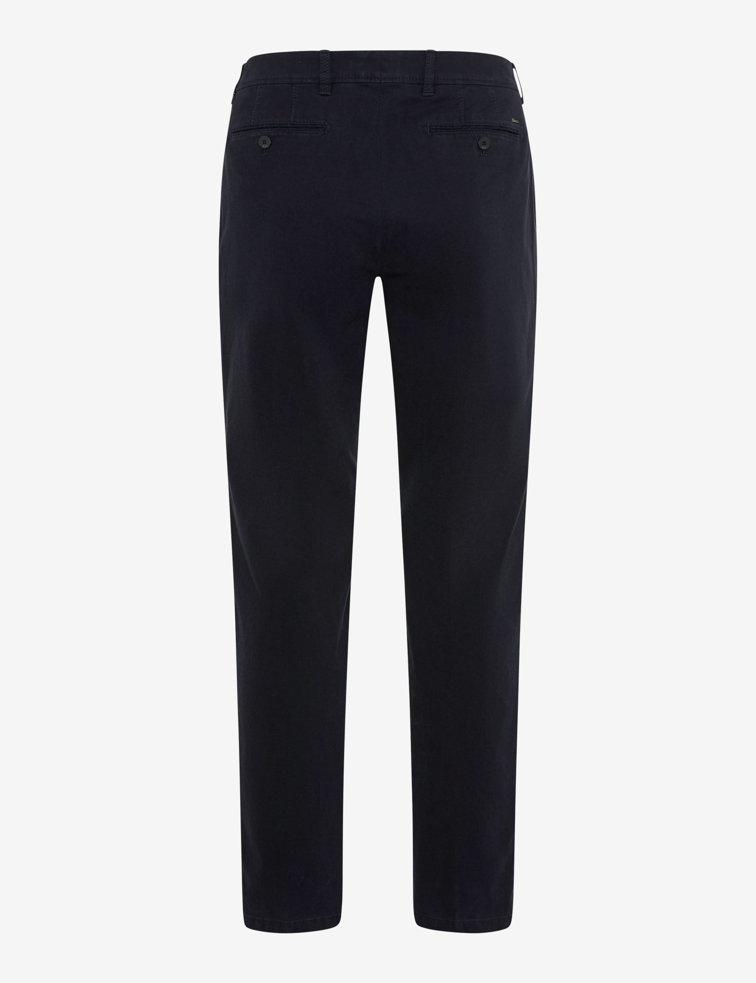 Homme Style EVANS Bleu Foncé Regular Fit Détourage arrière