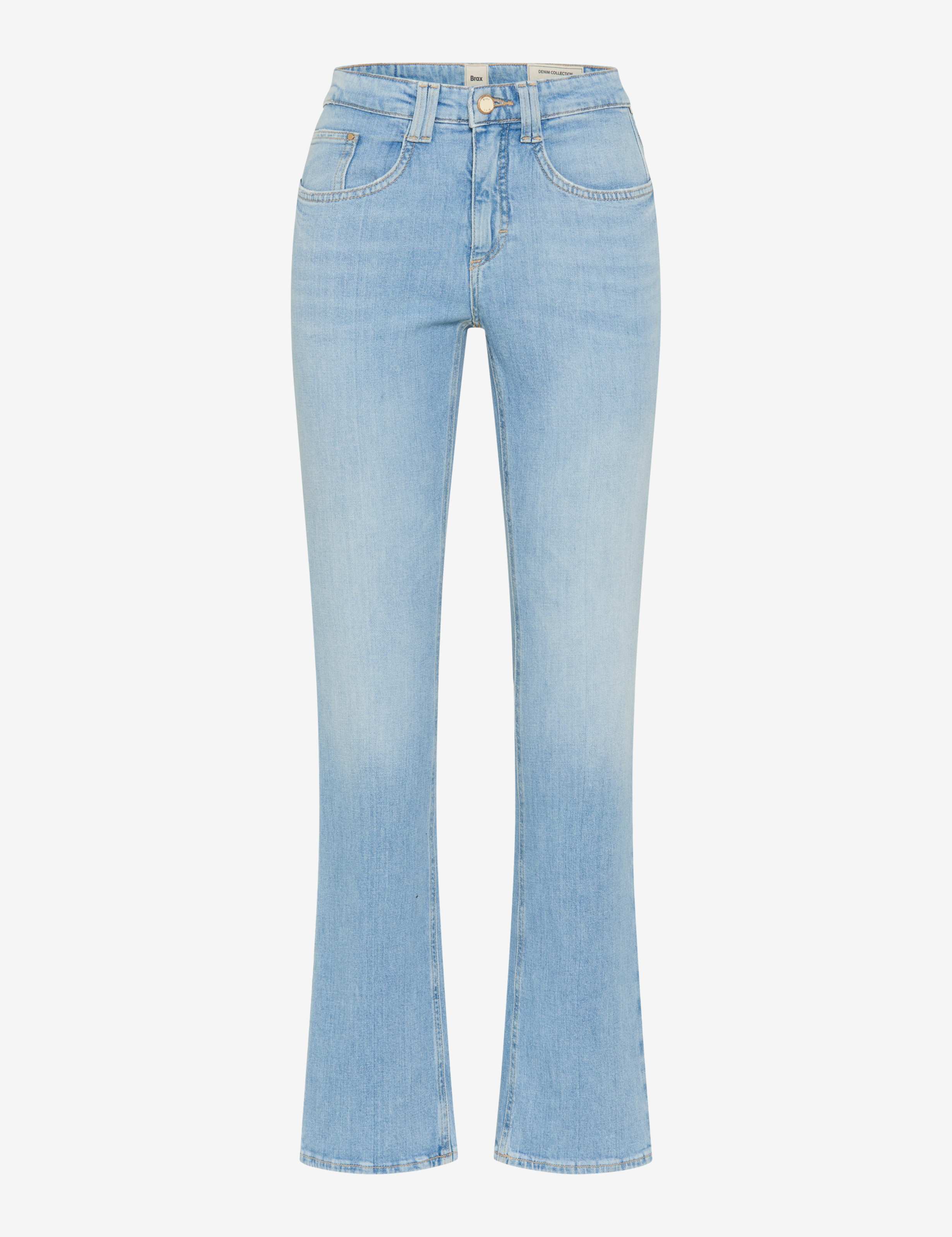 Femme Style MARY BOOT Denim Bleu Regular Fit Détourage avant