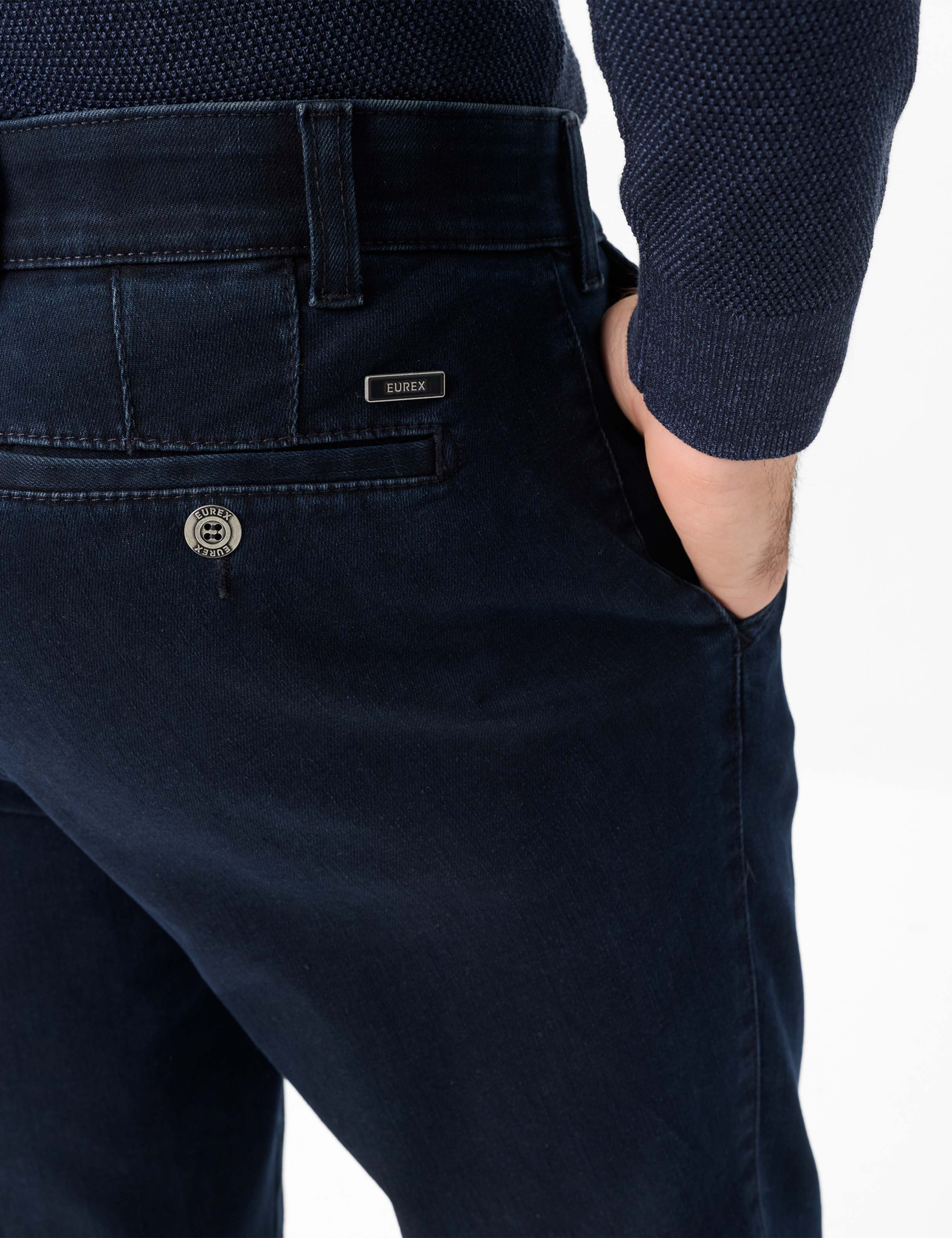 Herren Style FRED Denim Dunkelblau Regular Fit Detail 2