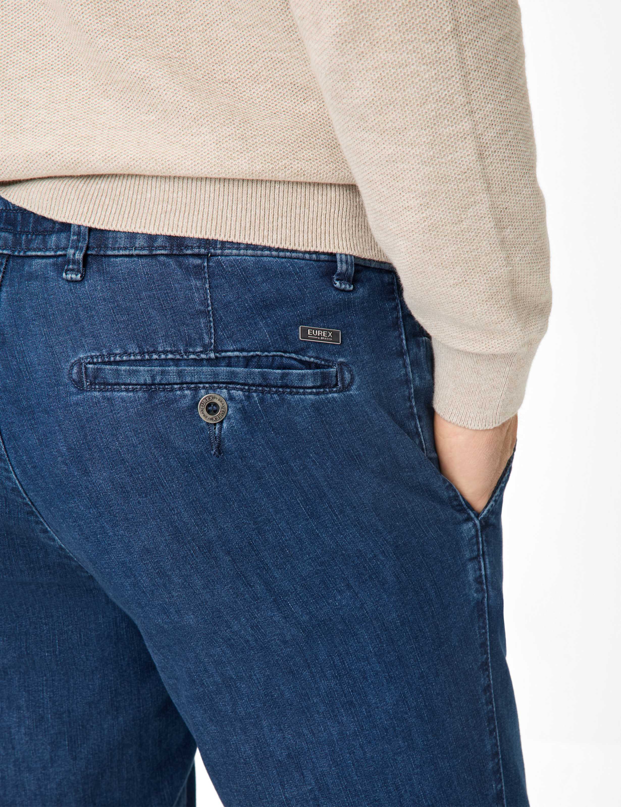 Herren Style THILO Denim Blau Regular Fit Detail 2