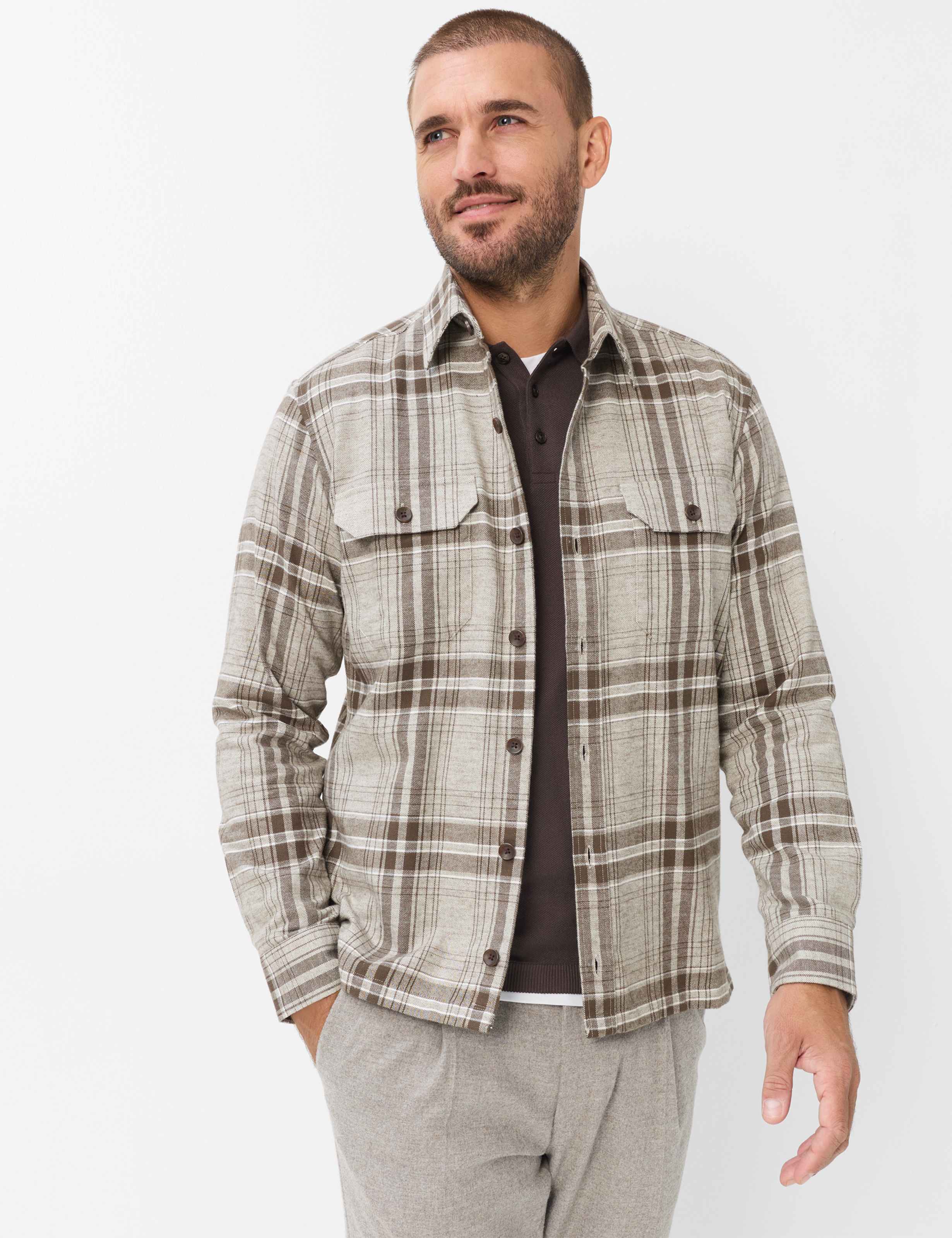 Tinten bruin, Heren, Style KAY, MODEL_FRONT_ISHOP