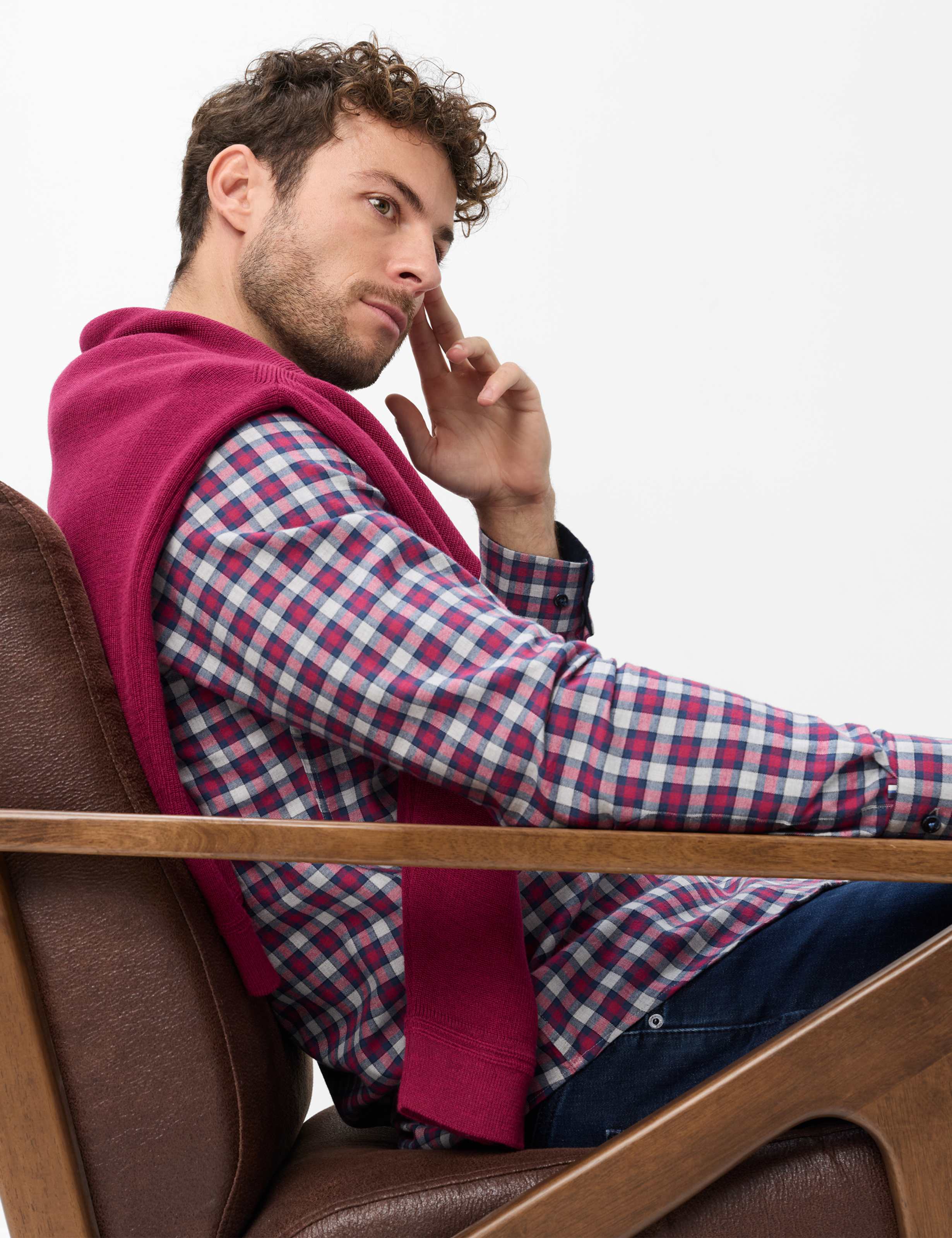 Heren Style DANIEL Paars  Detail 1