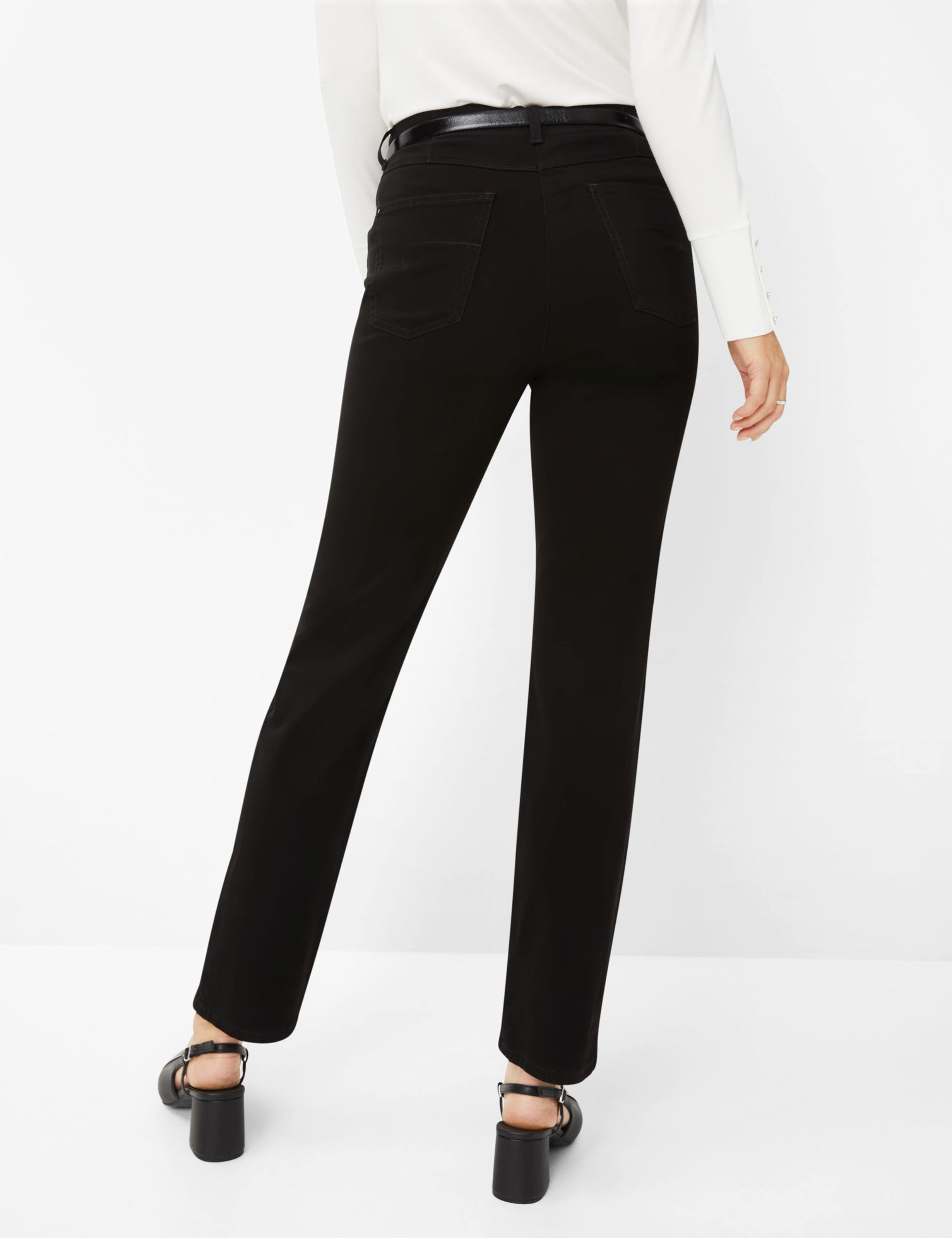 Damen Style LAURA NEW Schwarz Super Slim Fit Model Rueck