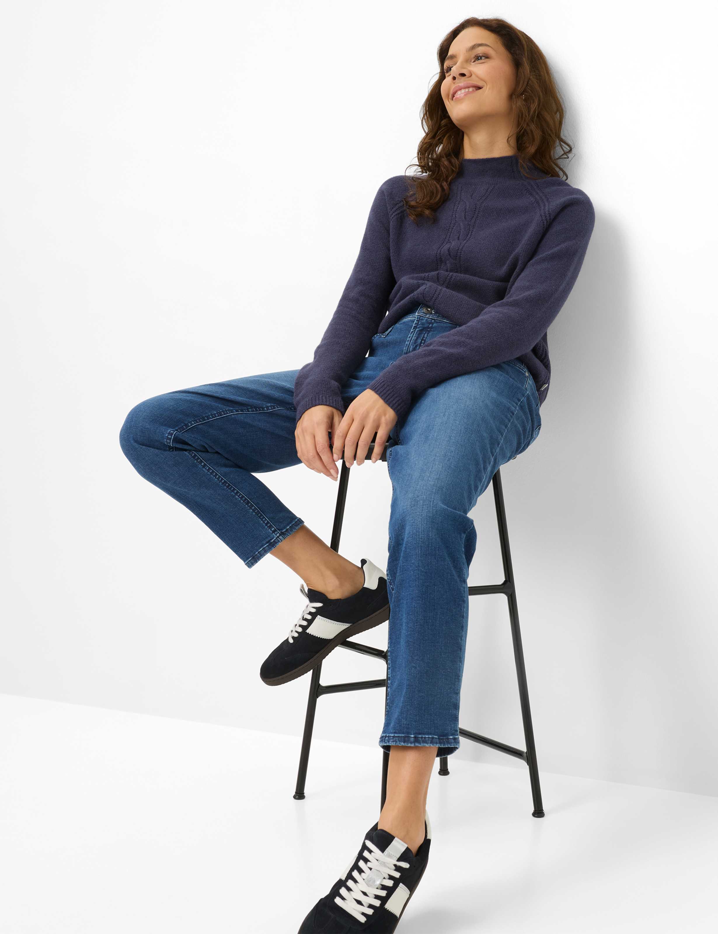 Dames Style MILEY S Denim Blauw Relaxed Fit Detail 1