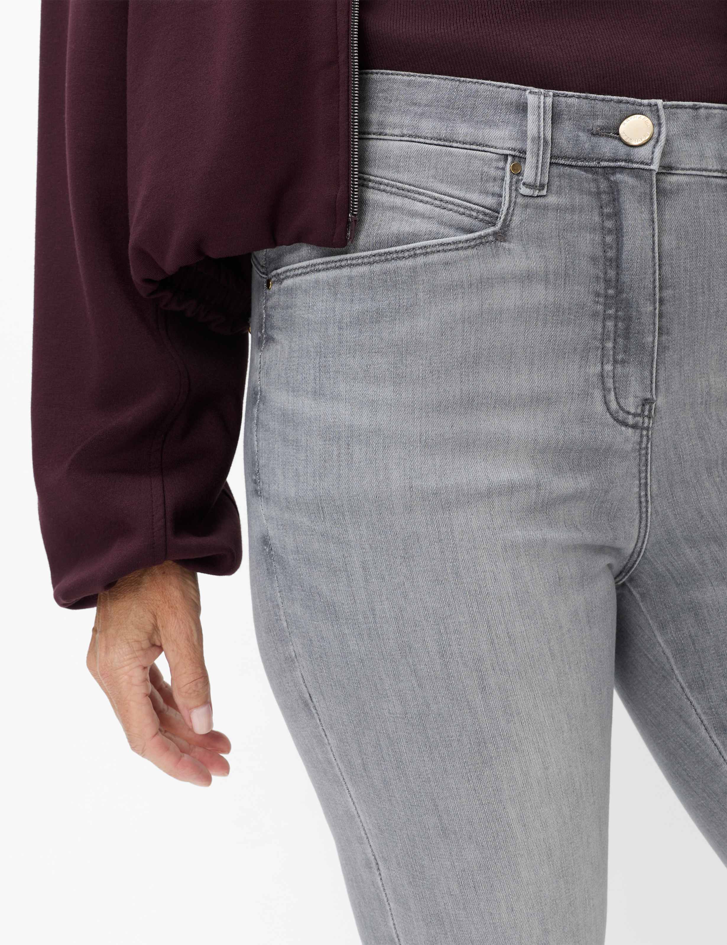 Femme Style LUCA Denim Gris Moyen  Détail 2