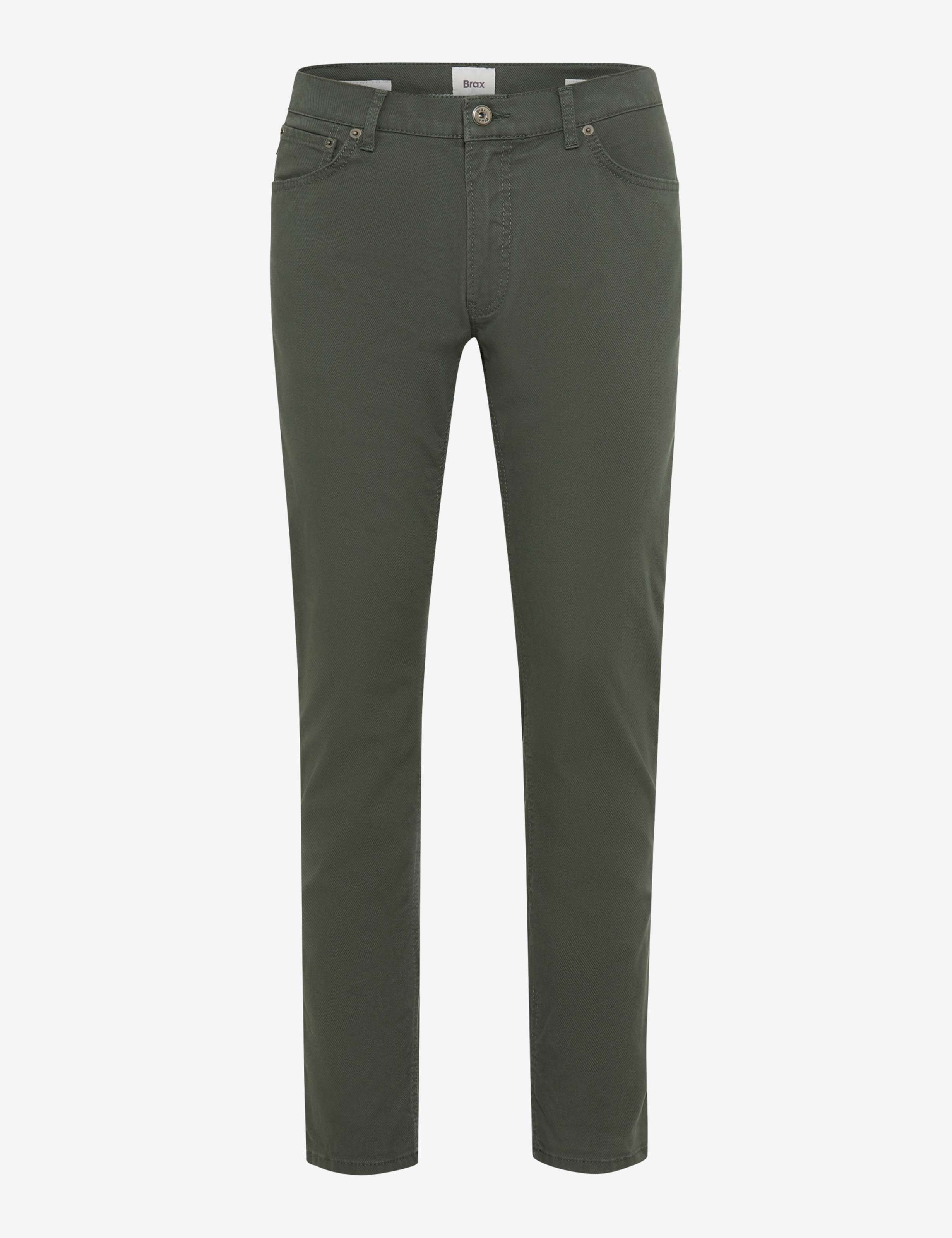 Heren Style CHUCK Donkergroen Modern Fit Beeld voorkant