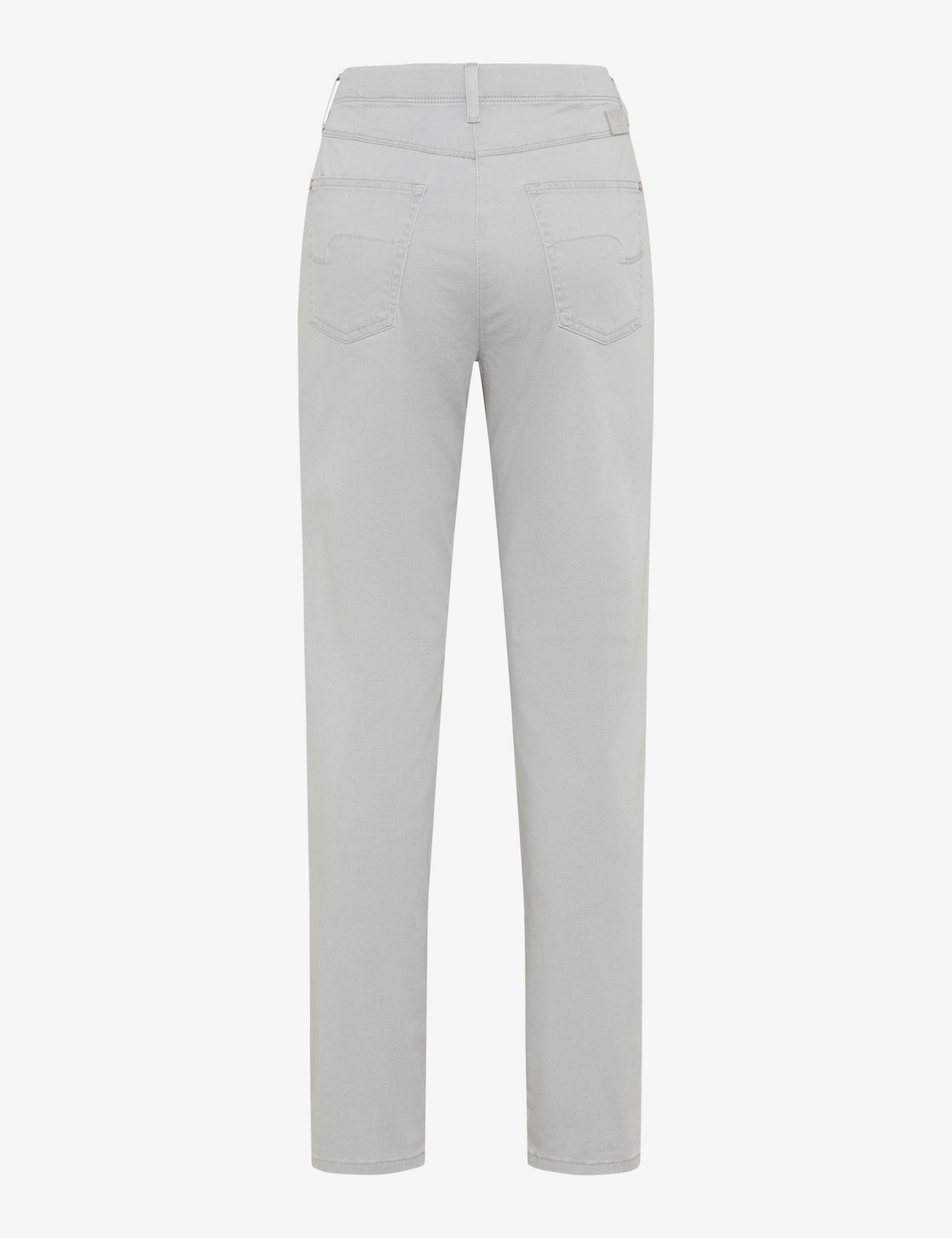 Femme Style LAURA NEW Gris Clair Super Slim Fit Détourage arrière