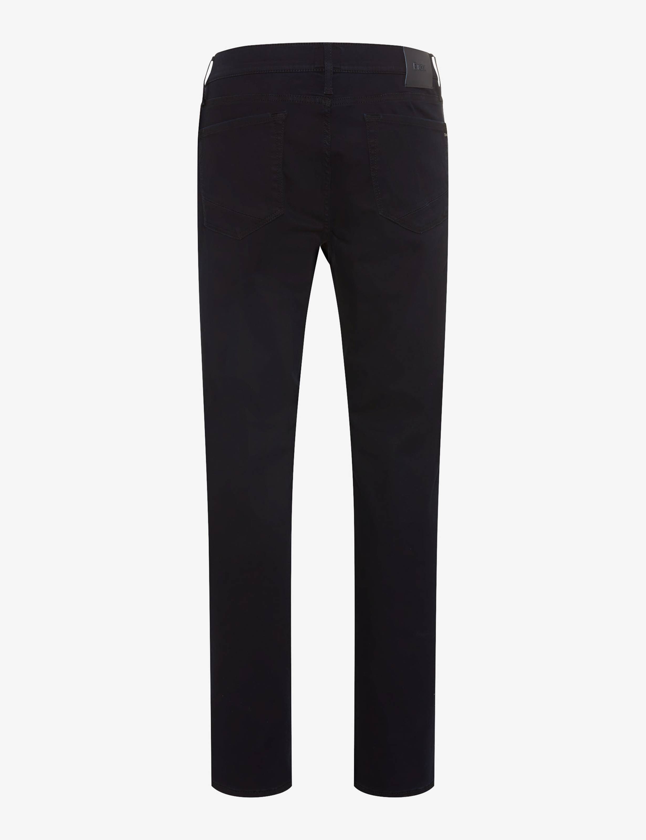 Herre Style CHUCK Denim Mørkeblå Modern Fit Udskæring bagpå