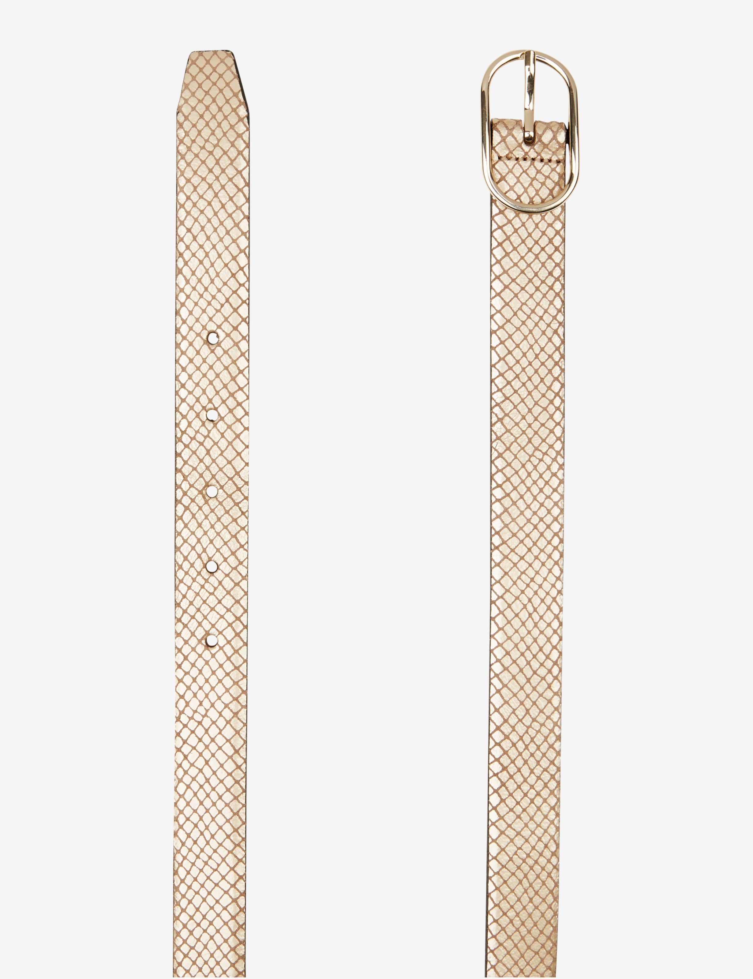 Dame Style KVINDERS BÆLTE Beige  Detalje 2