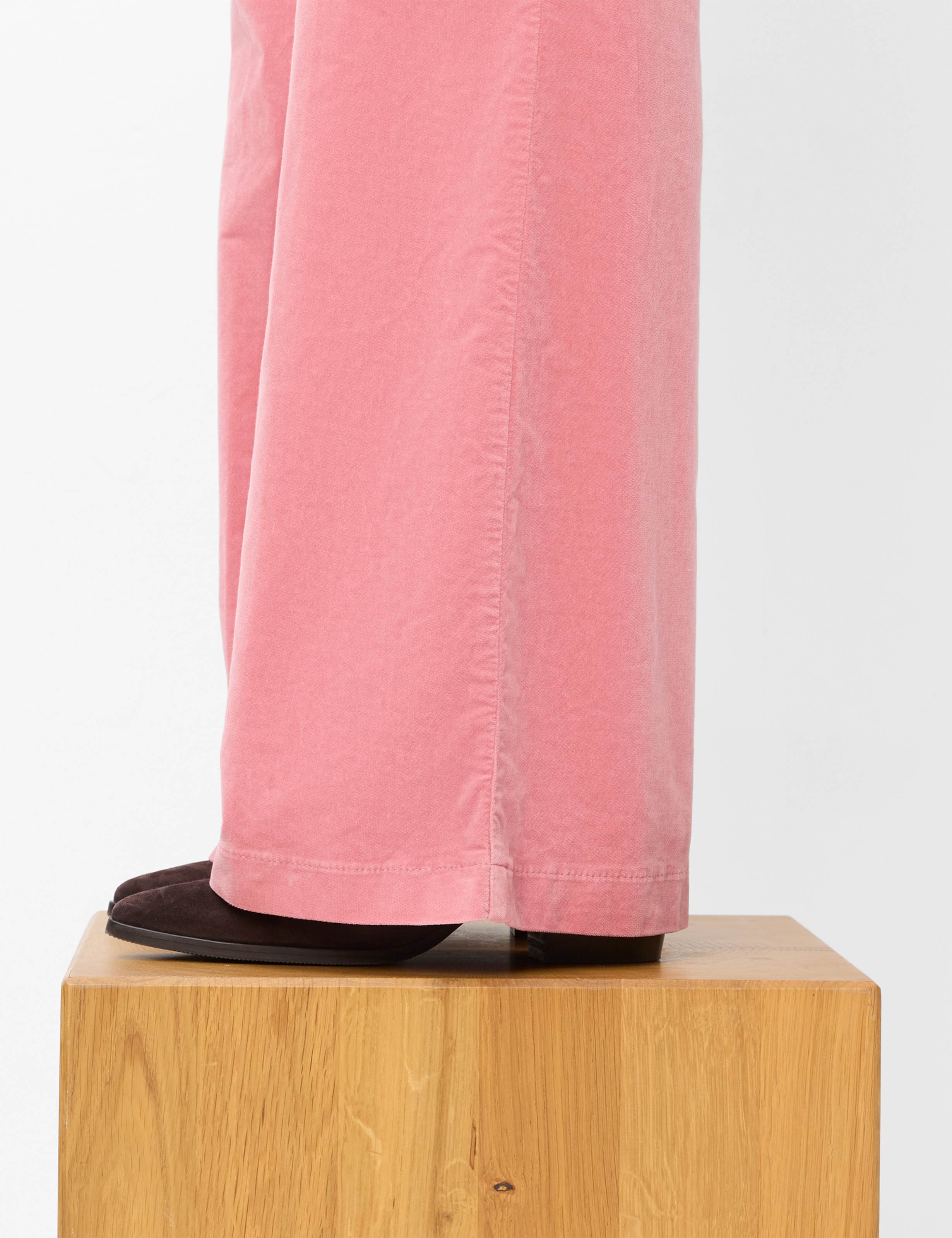 Damen Style MAINE Rosa Wide Leg Detail 1
