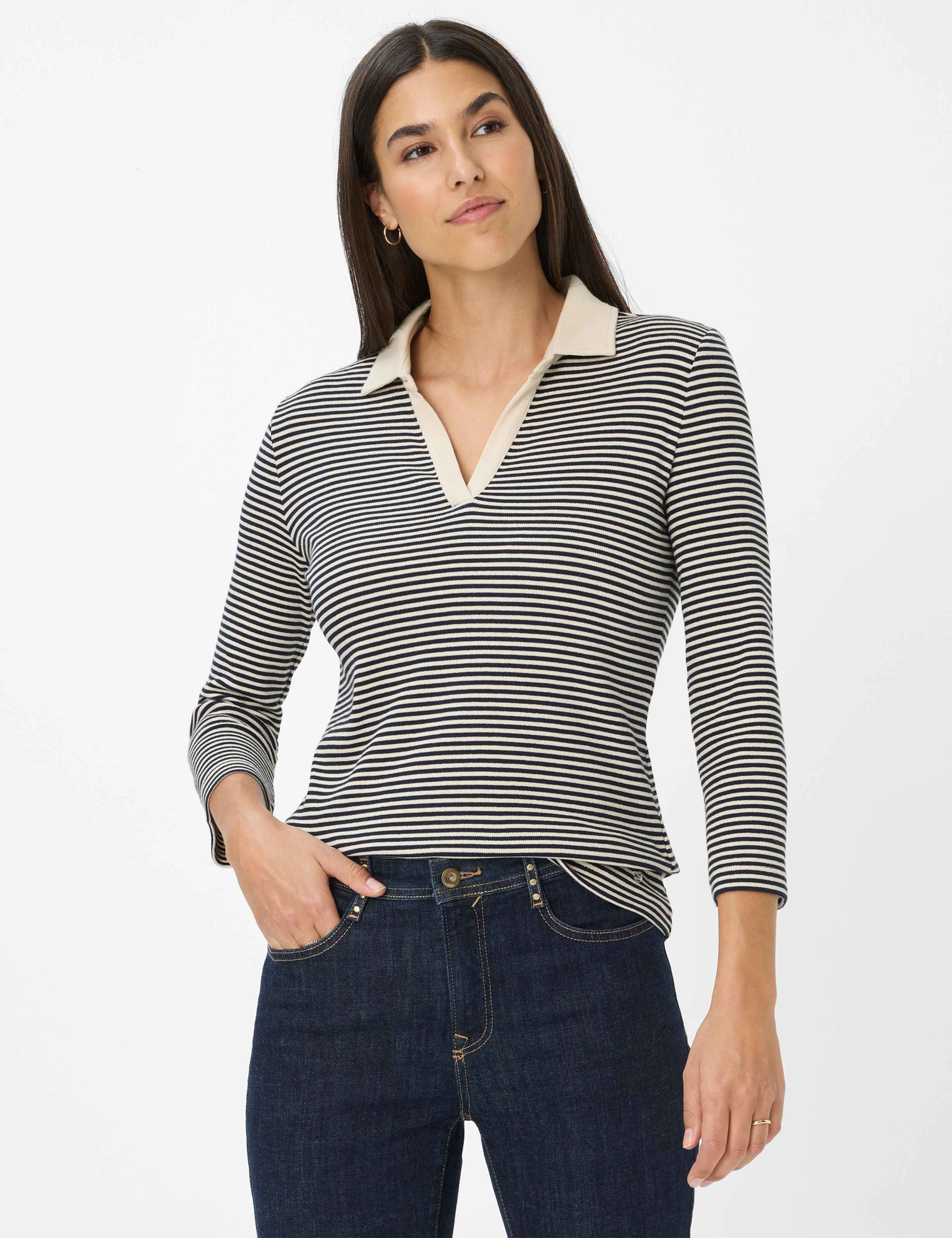 Blautöne, Damen, Style CLEO M, MODEL_FRONT_ISHOP