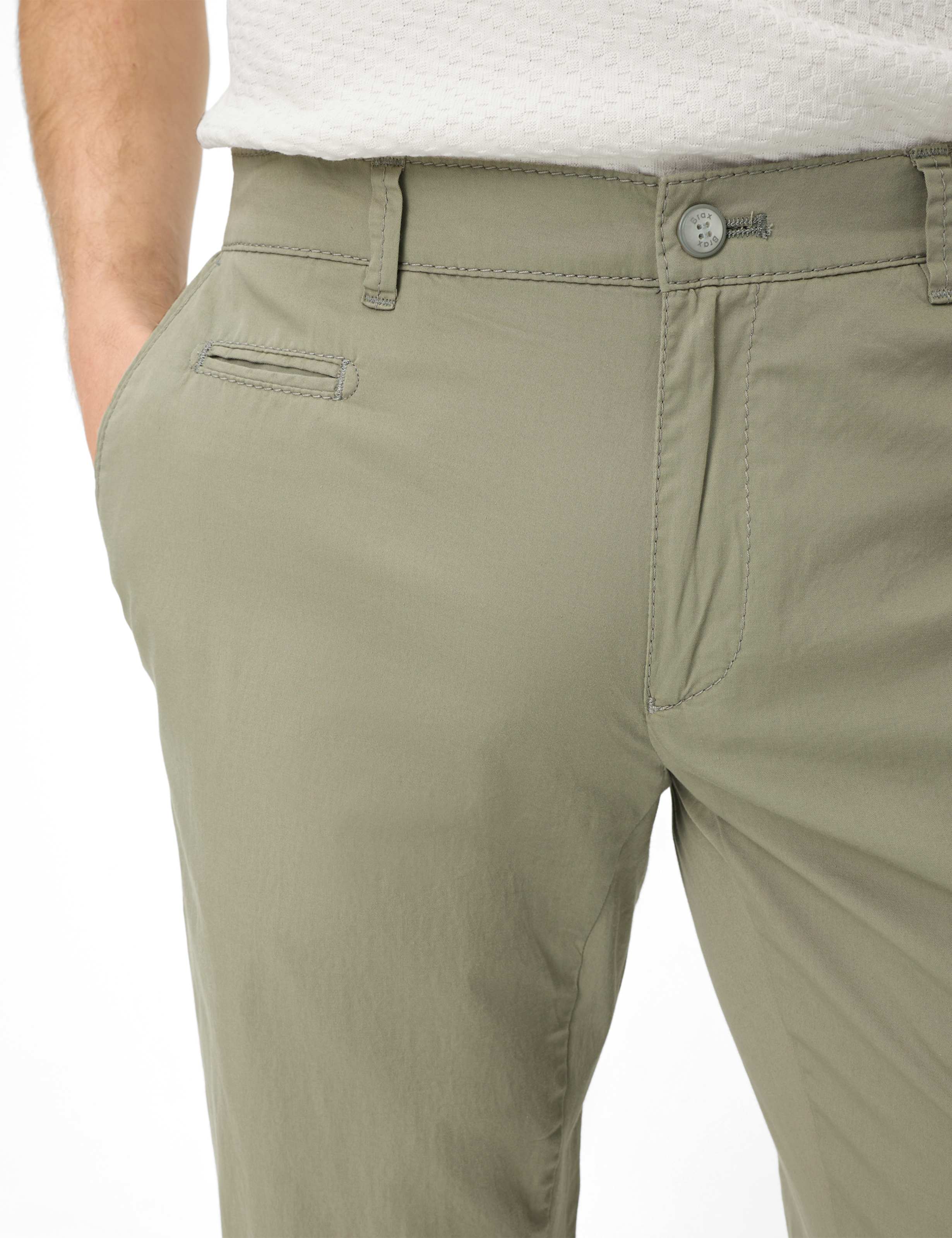 Men Style FABIO Green Modern Fit Detail 2